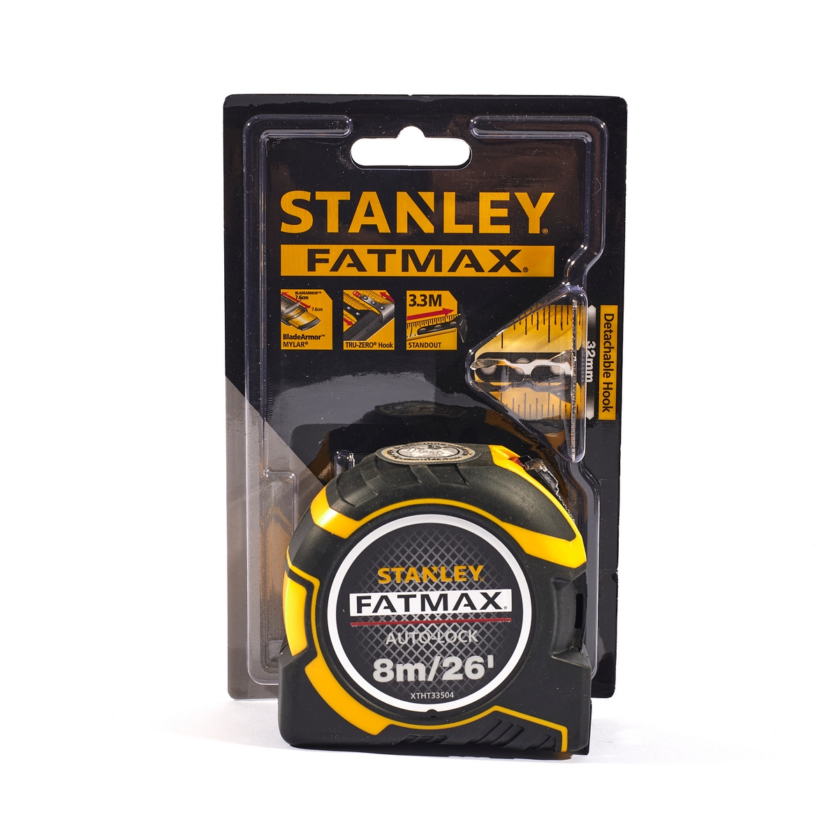 ตลับเมตร FATMAX AUTO LOCK 8 เมตร STANLEY รุ่น XTHT0-33504N ราคา ฿515