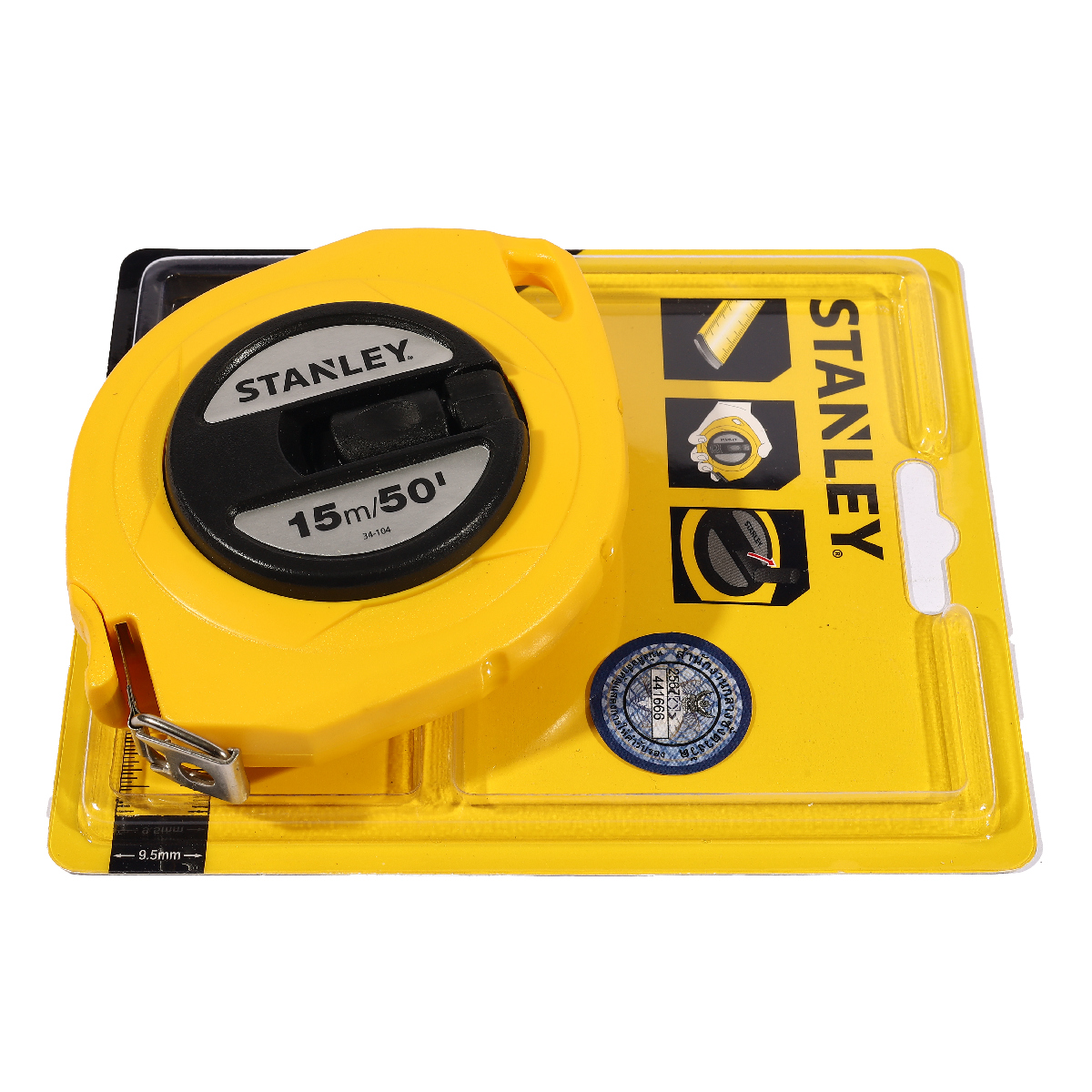 เทปวัดสายเหล็ก 15 ม/50 ฟุต STANLEY รุ่น 34-104N-20-159 รูปที่ 2