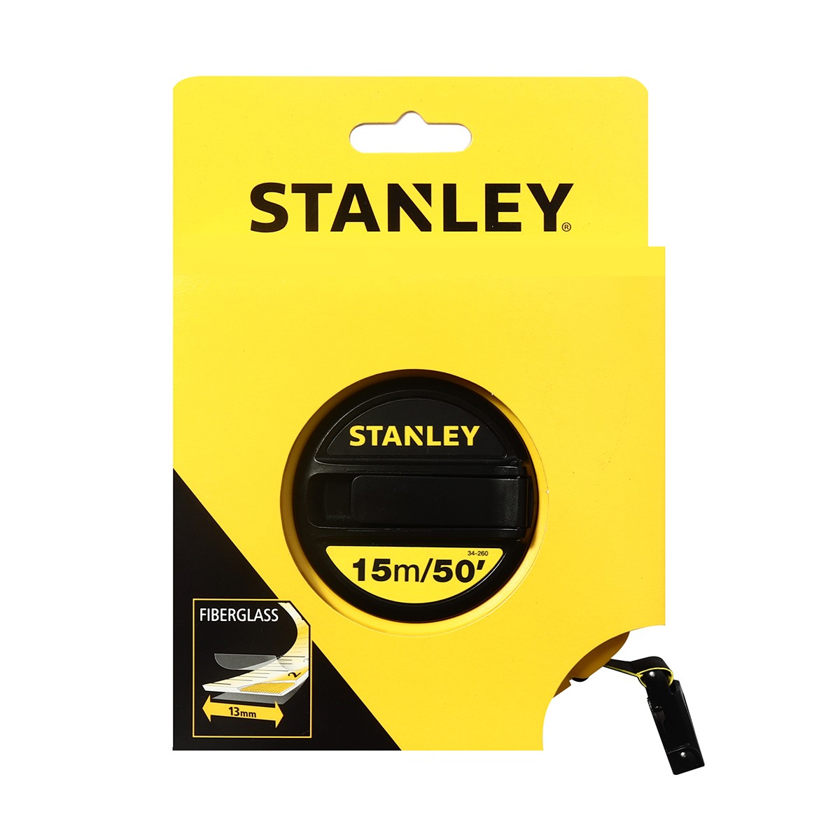 เทปวัดไฟเบอร์กลาส 15 ม/50 ฟุต STANLEY รุ่น STHT34260-8 รูปที่ 4