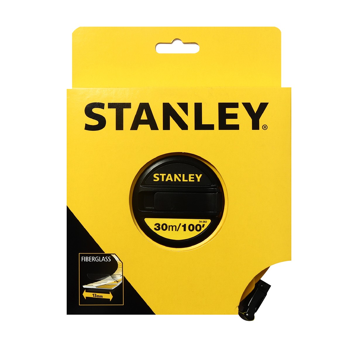 เทปวัดไฟเบอร์กลาส 30 ม/100 ฟุต STANLEY รุ่น STHT34262-8 รูปที่ 4