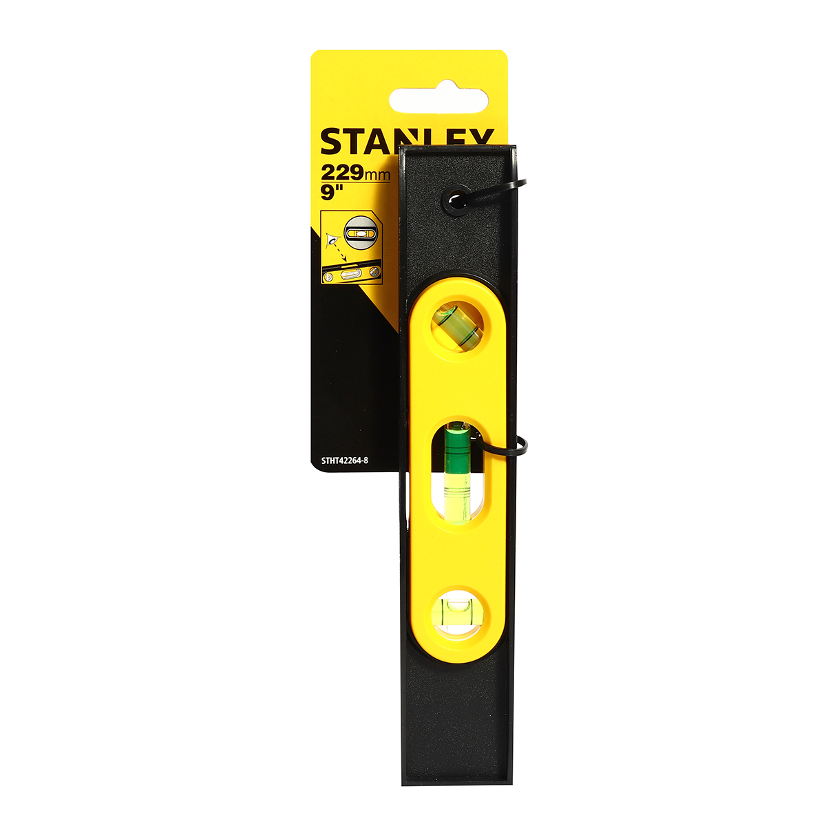ระดับน้ำตอปิโดพลาสติก แม่เหล็ก 9" STANLEY รุ่น 42264-8 ราคา ฿132