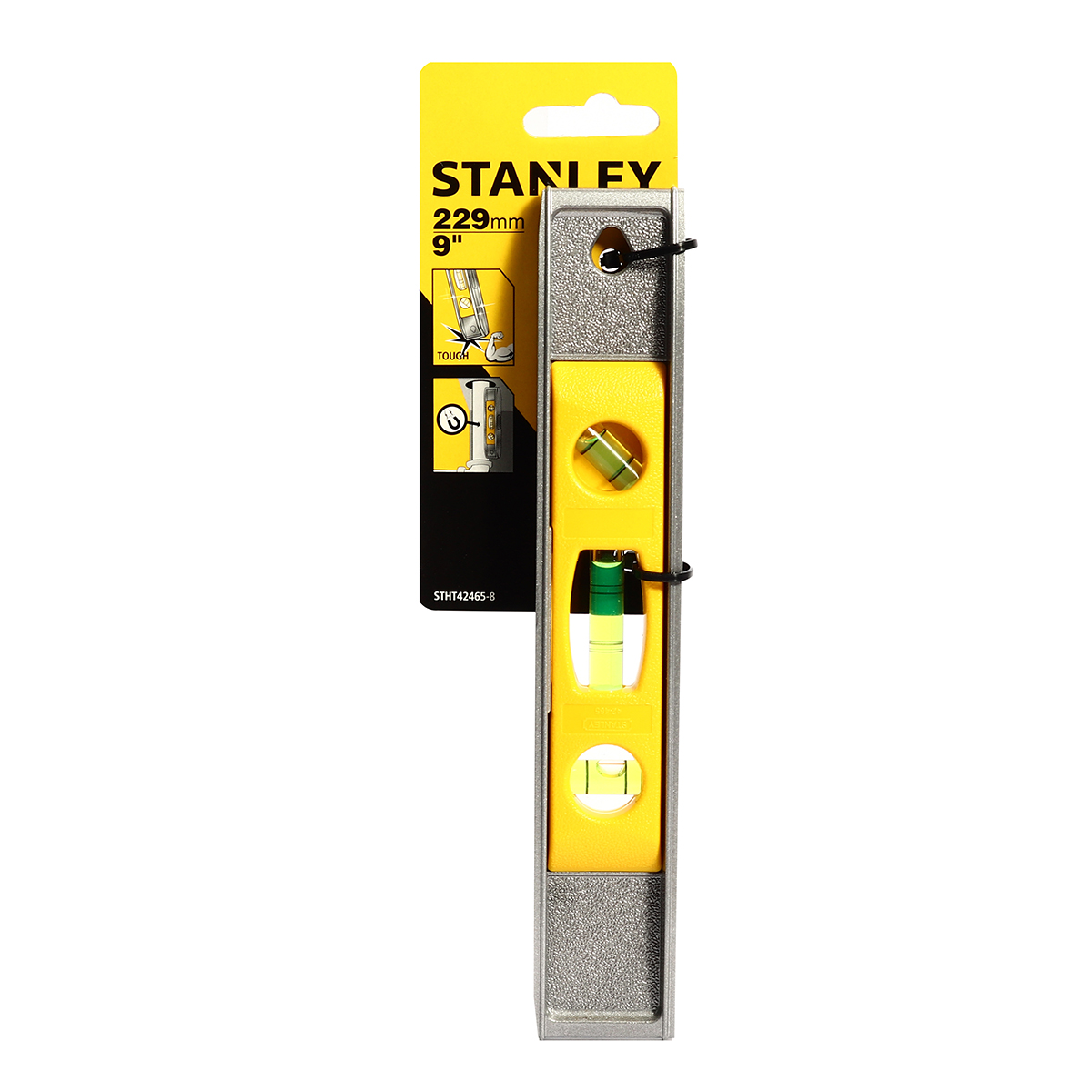 ระดับน้ำอลูมิเนียมแม่เหล็ก 9" STANLEY รุ่น STHT42465-8 ราคา ฿225.5