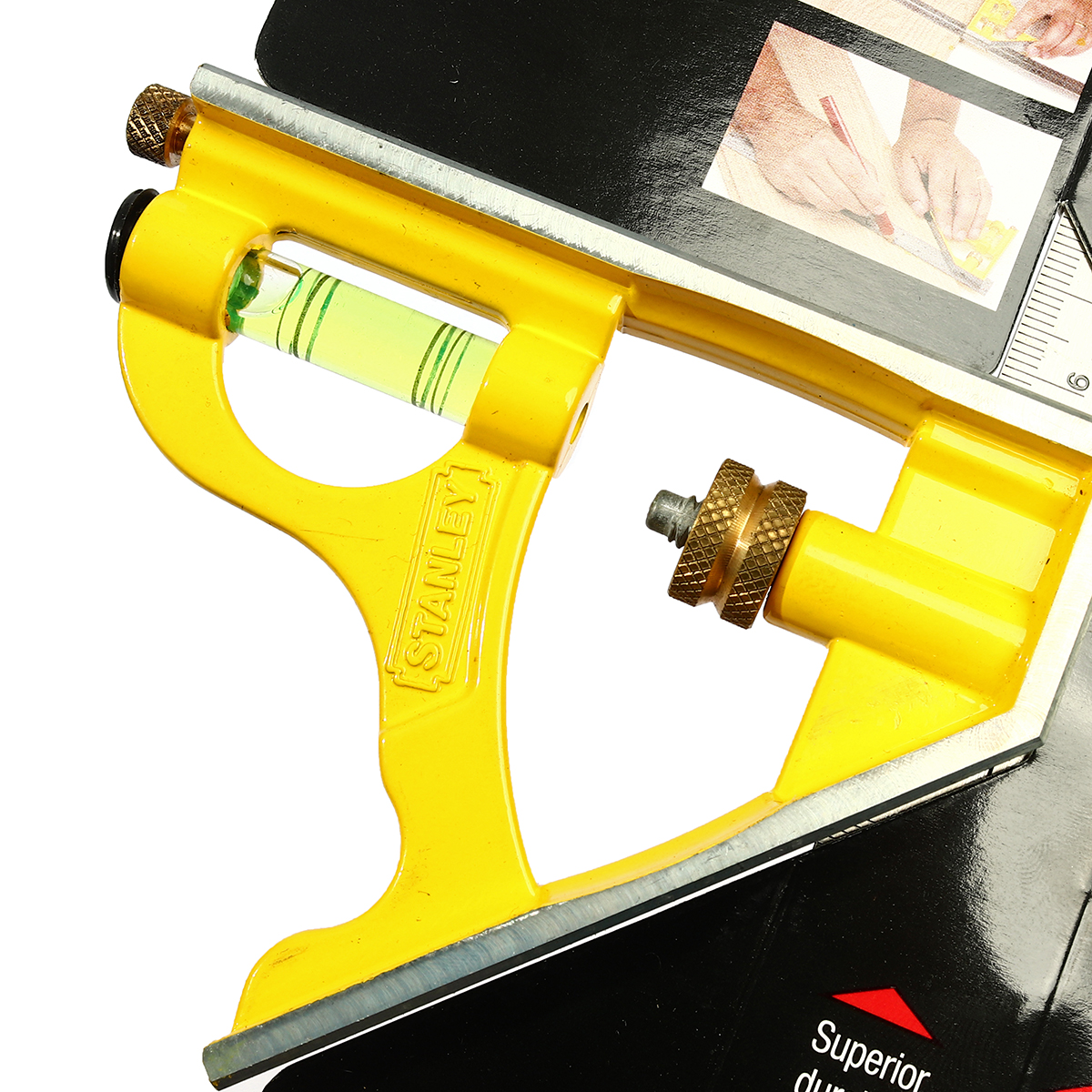 ฉากแบบผสม+ลูกน้ำ 12"(METRIC ) STANLEY รุ่น 46-028 รูปที่ 2
