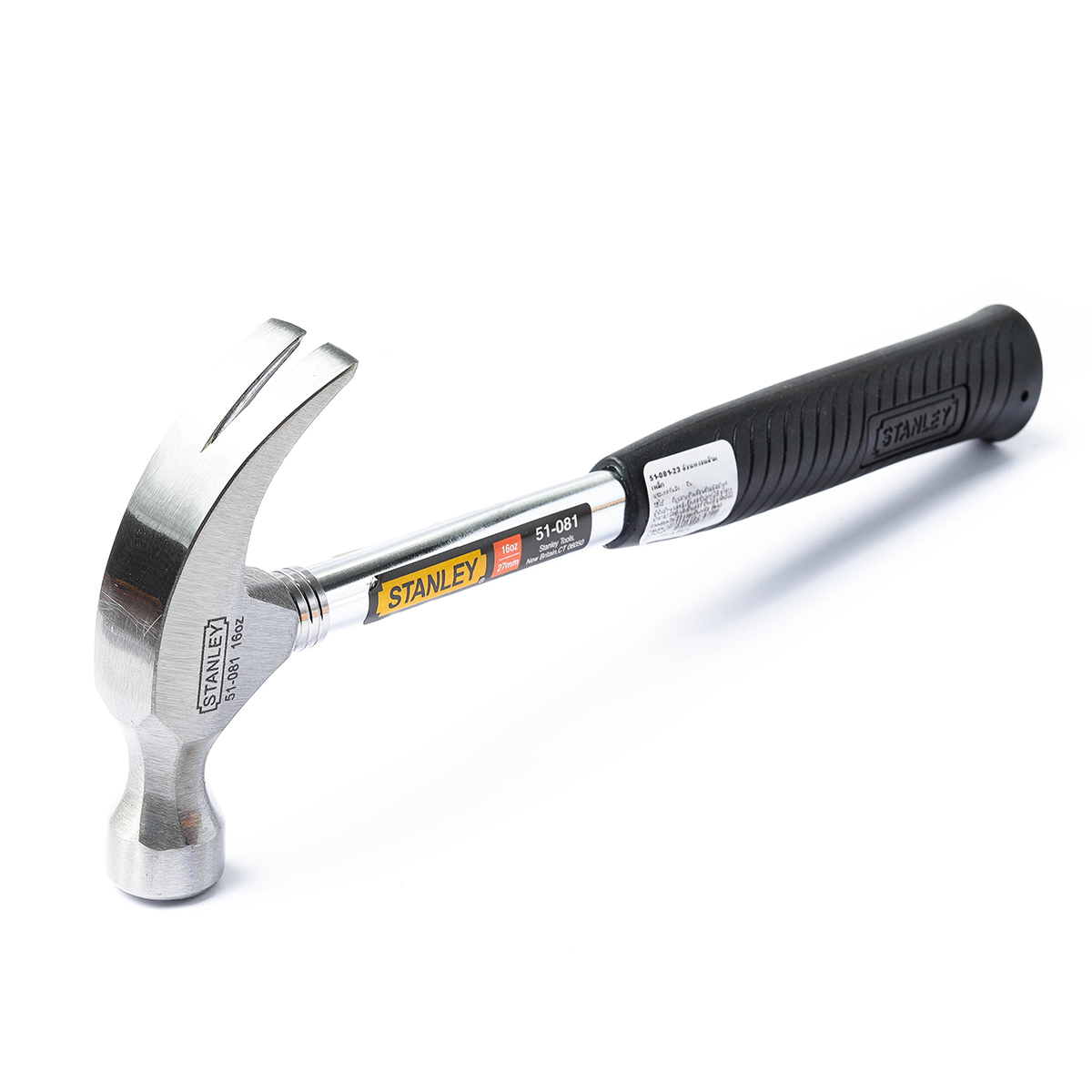 ค้อนหงอนเหล็ก ยาว 13" 16 ออนซ์ STANLEY รุ่น 51-081-23 ราคา ฿318