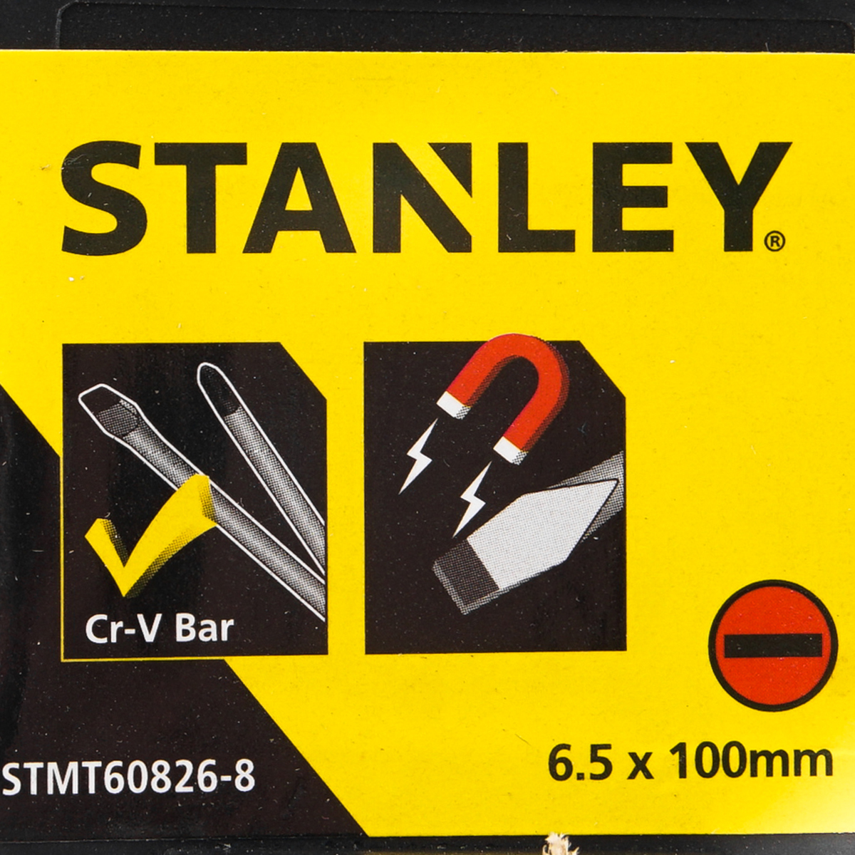 ไขควงปากแบน #6.5X100 มม STANLEY รุ่น STMT60826-8 รูปที่ 4