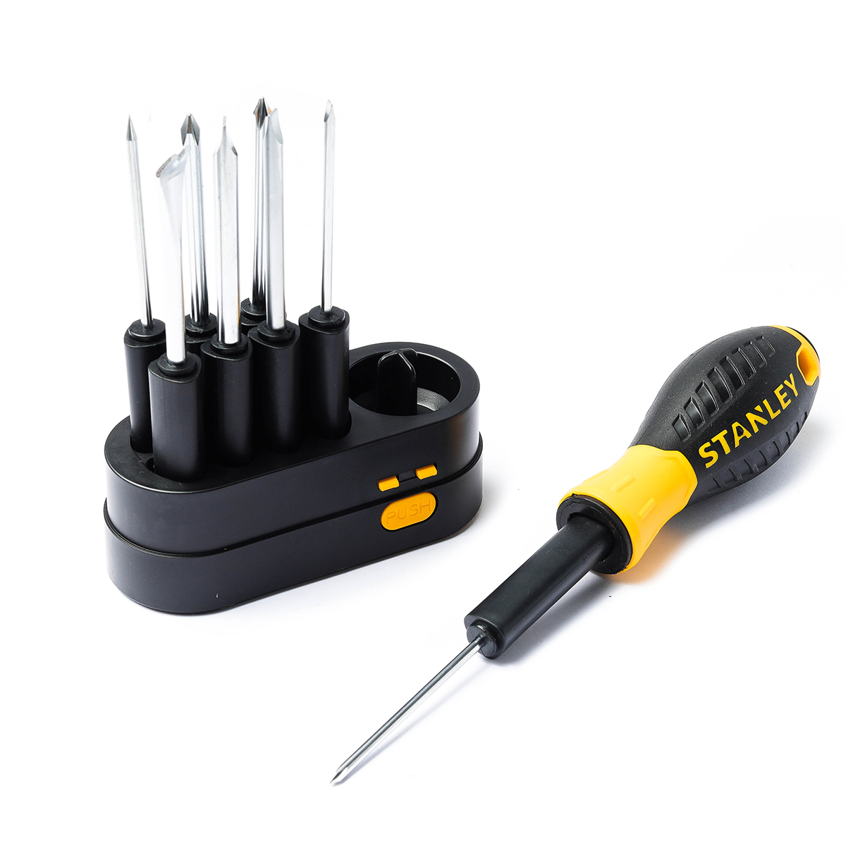 ชุดไขควง 9 ชิ้น เปลี่ยนหัวได้ STANLEY รุ่น STHT62511-8 รูปที่ 2