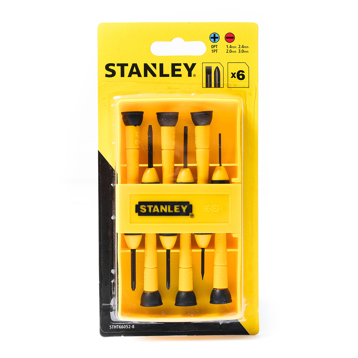 ไขควงนาฬิกา 6 ชิ้น STANLEY รุ่น STHT66052-8 ราคา ฿132
