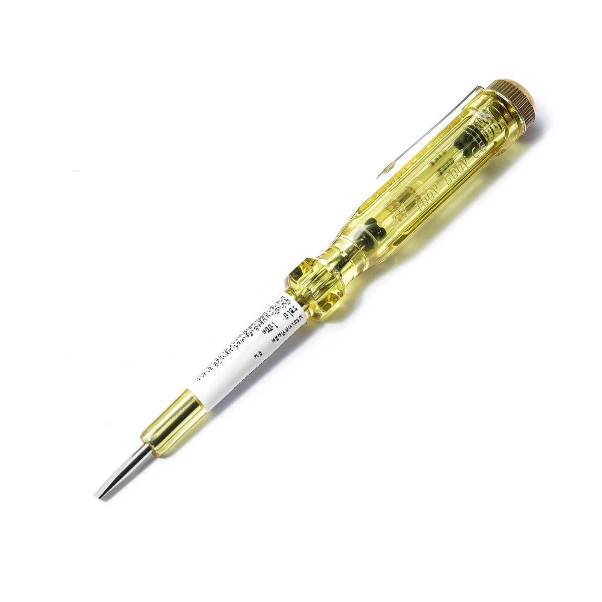 ไขควงลองไฟ 100-500 โวลต์ 5.5 นิ้ว STANLEY รุ่น 66-119-S ราคา ฿42