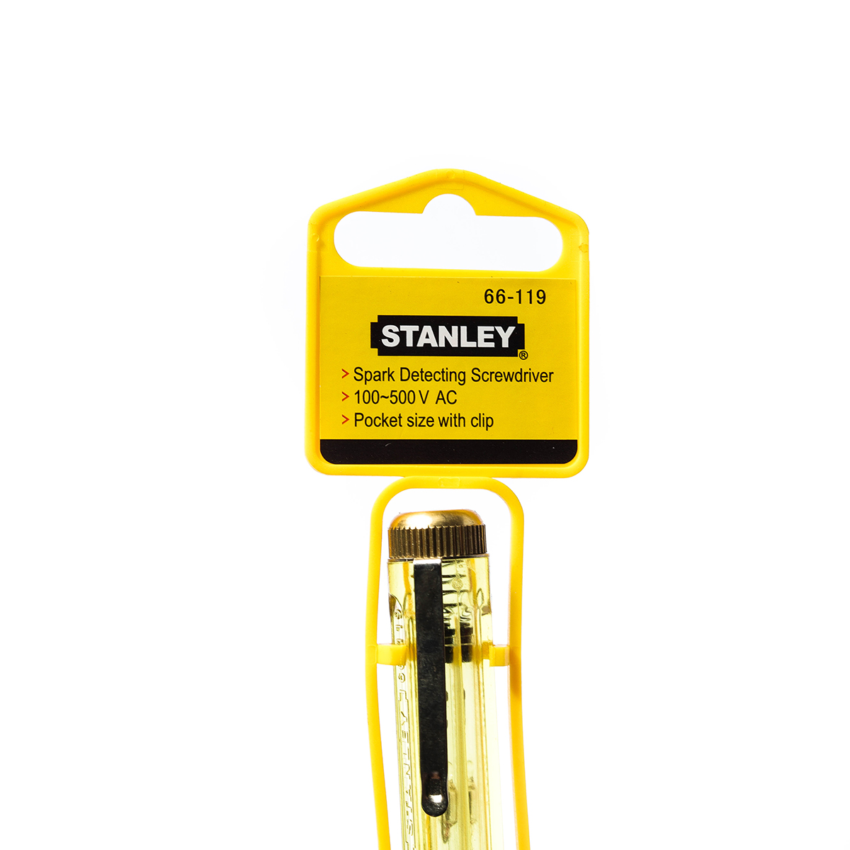 ไขควงลองไฟ 100-500 โวลต์ 5.5 นิ้ว STANLEY รุ่น 66-119-S รูปที่ 5