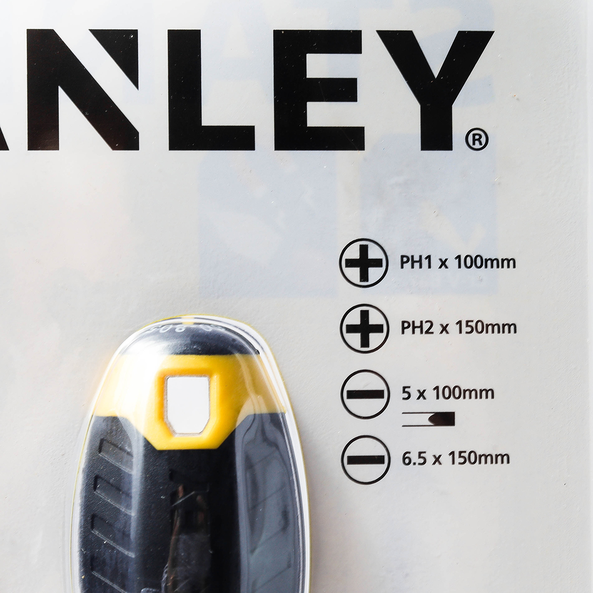 ชุดไขควงด้ามยาง 4 ชิ้น แฉก-แบน STANLEY รุ่น STMT66671 รูปที่ 3