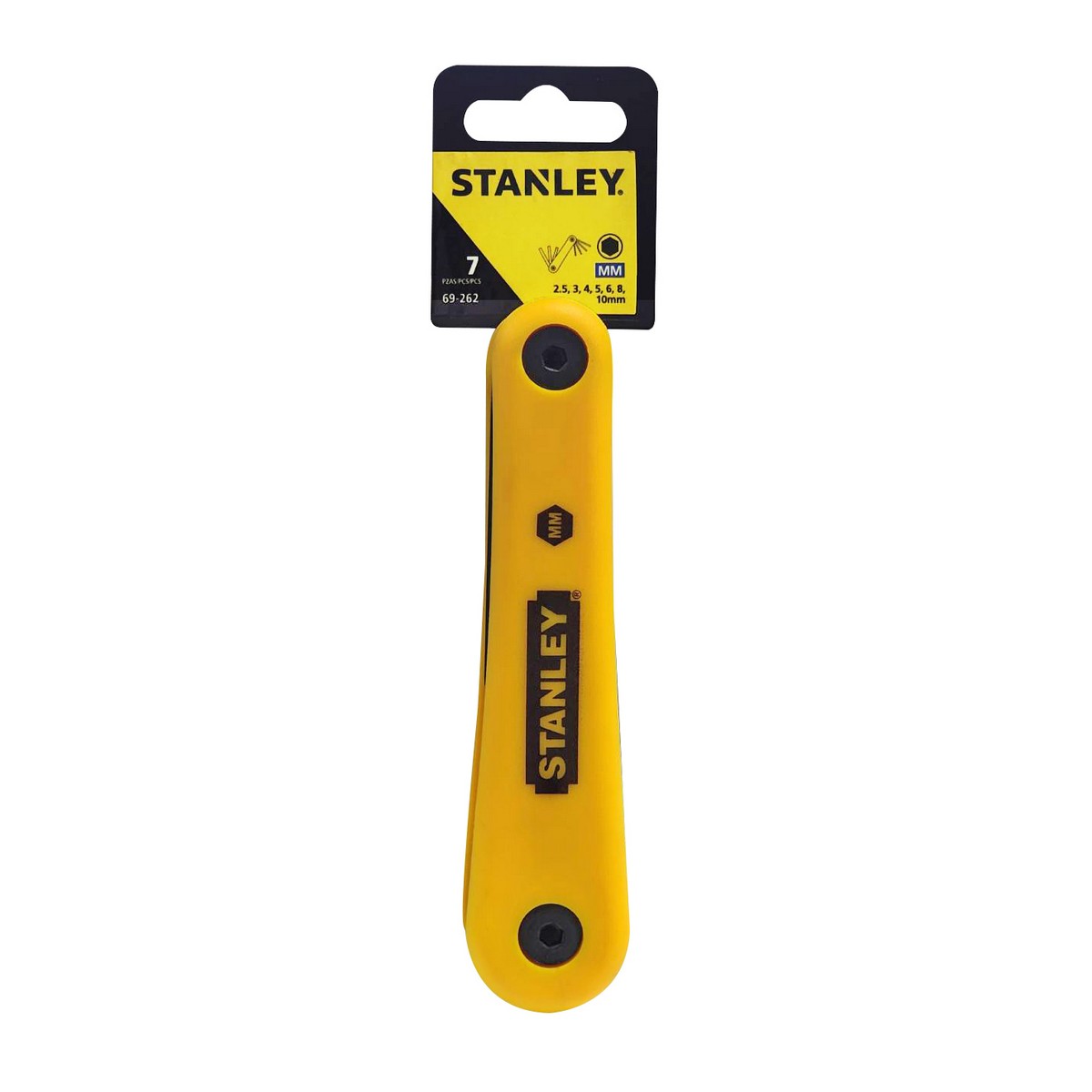 ชุดประแจพับ 6 เหลี่ยม 7 ชิ้น 2.5-10 มม STANLEY รุ่น 69-262 รูปที่ 3