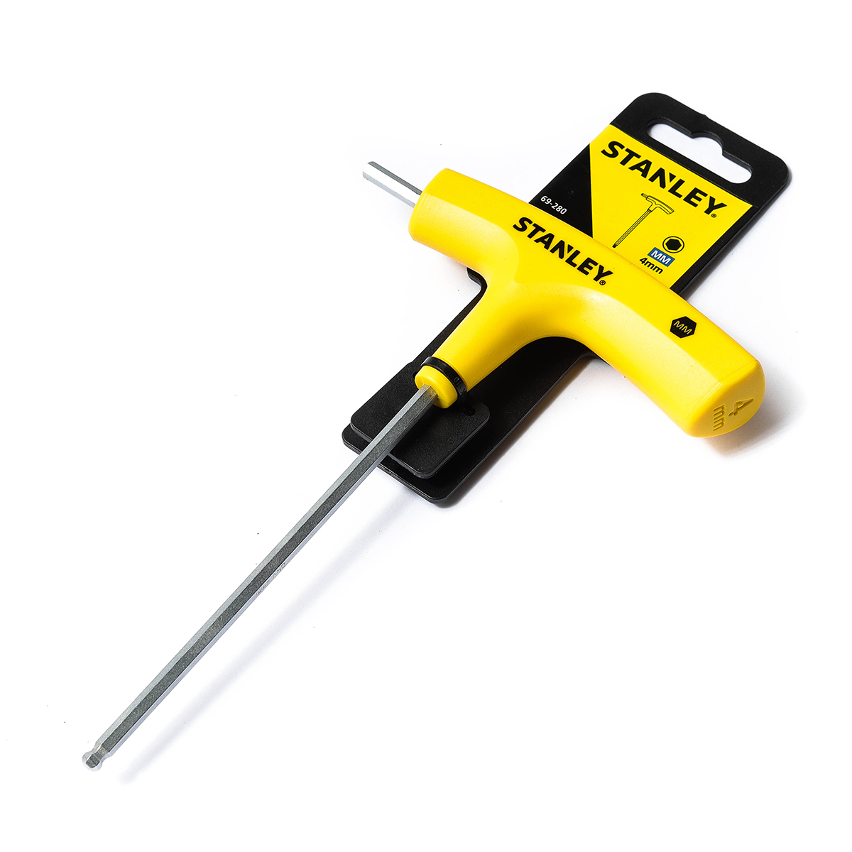 ประแจ 6 เหลี่ยม 2 ทาง ตัวที 4 มม. STANLEY รุ่น 69-280 ราคา ฿214.5