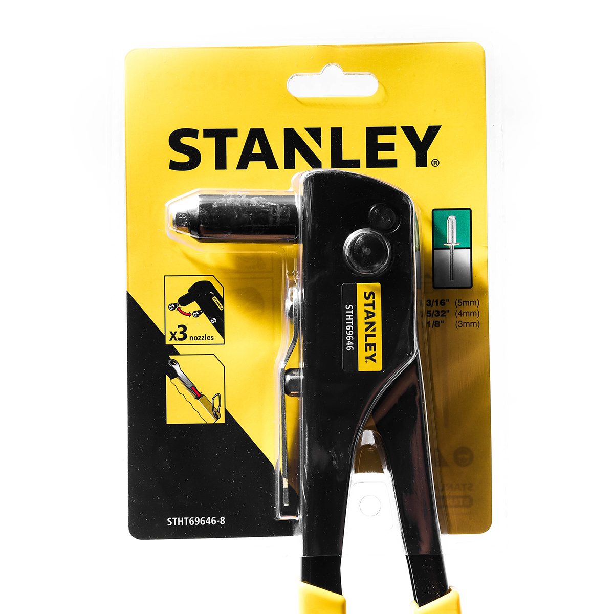 คีมย้ำรีเวท( ทั่วไป) STANLEY รุ่น STHT69646-8 รูปที่ 3