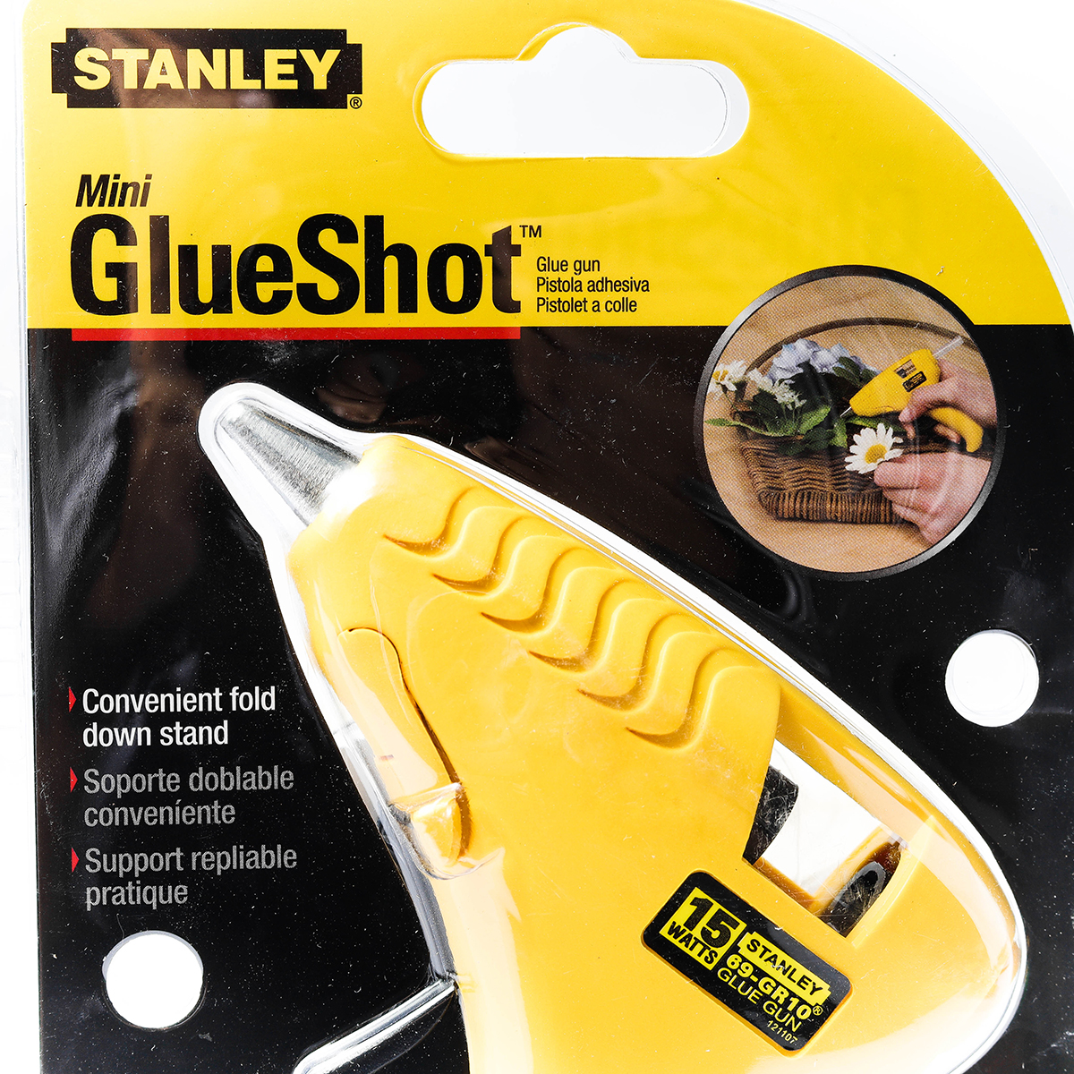 ปืนยิงกาว 15W ปลั๊กหัวแบน งานเบา STANLEY รุ่น 69-GR10C รูปที่ 3