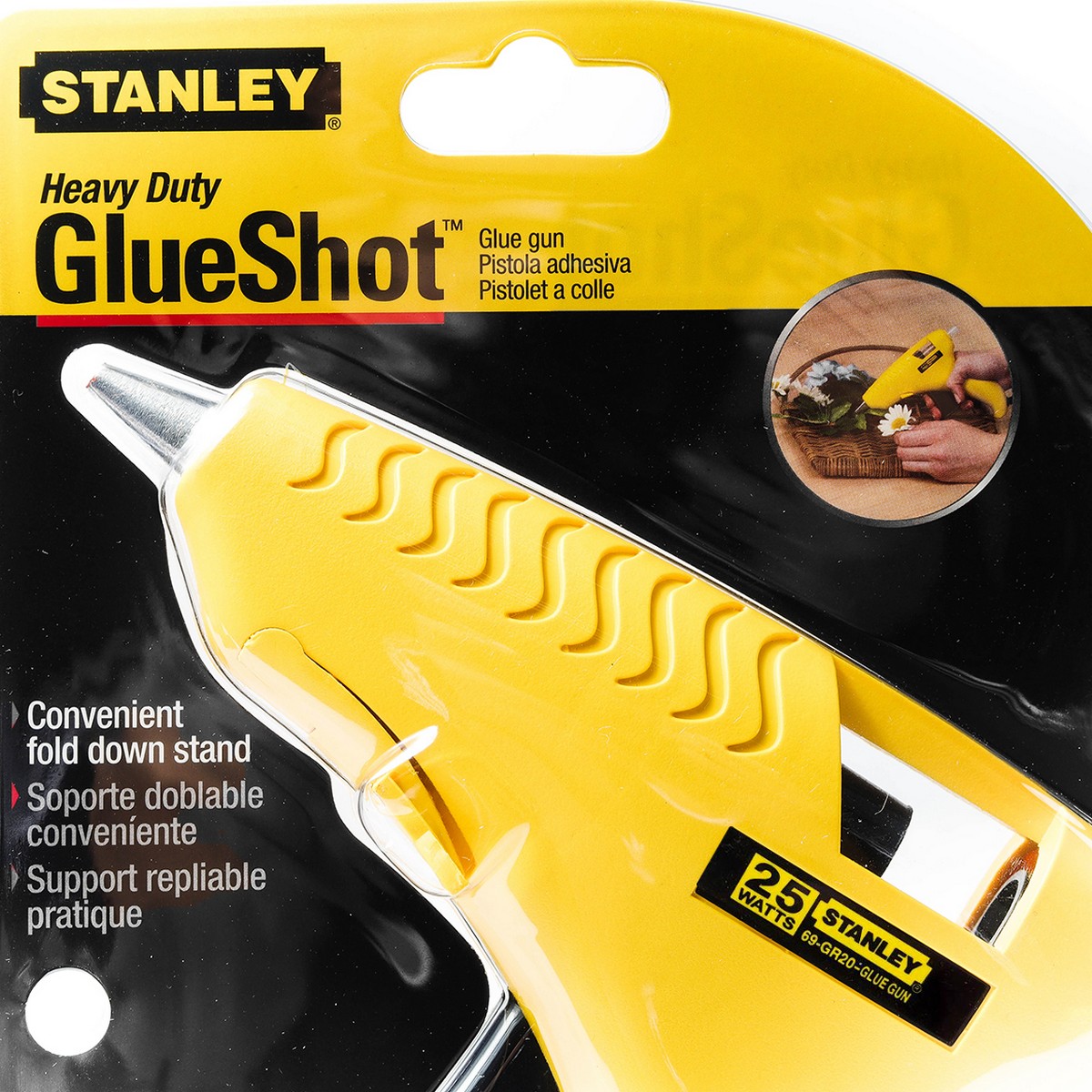 ปืนยิงกาว 25W ปลั๊กหัวแบน STANLEY รุ่น 69-GR20C รูปที่ 3