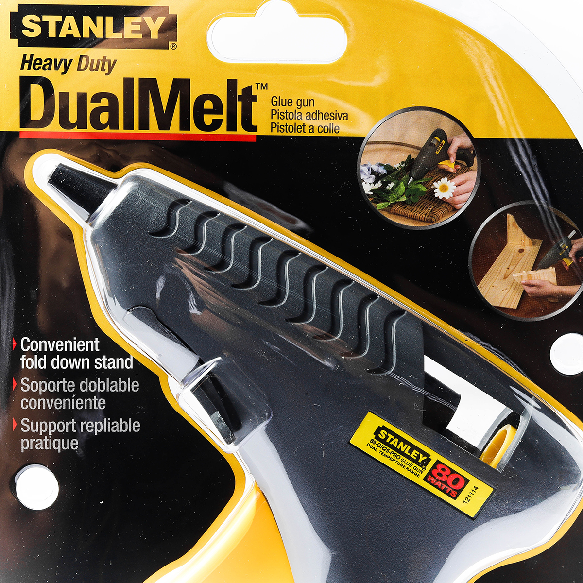 ปืนยิงกาว 80W ปลั๊กหัวกลม STANLEY รุ่น 69-GR25B รูปที่ 3