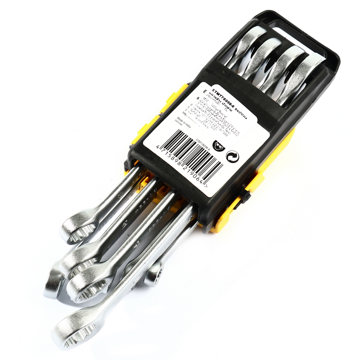 CWB ชุดประแจแหวนข้างปากตาย 9 ชิ้น 8-17 มม แพค PVC STANLEY รุ่น 78098 รูปที่ 3