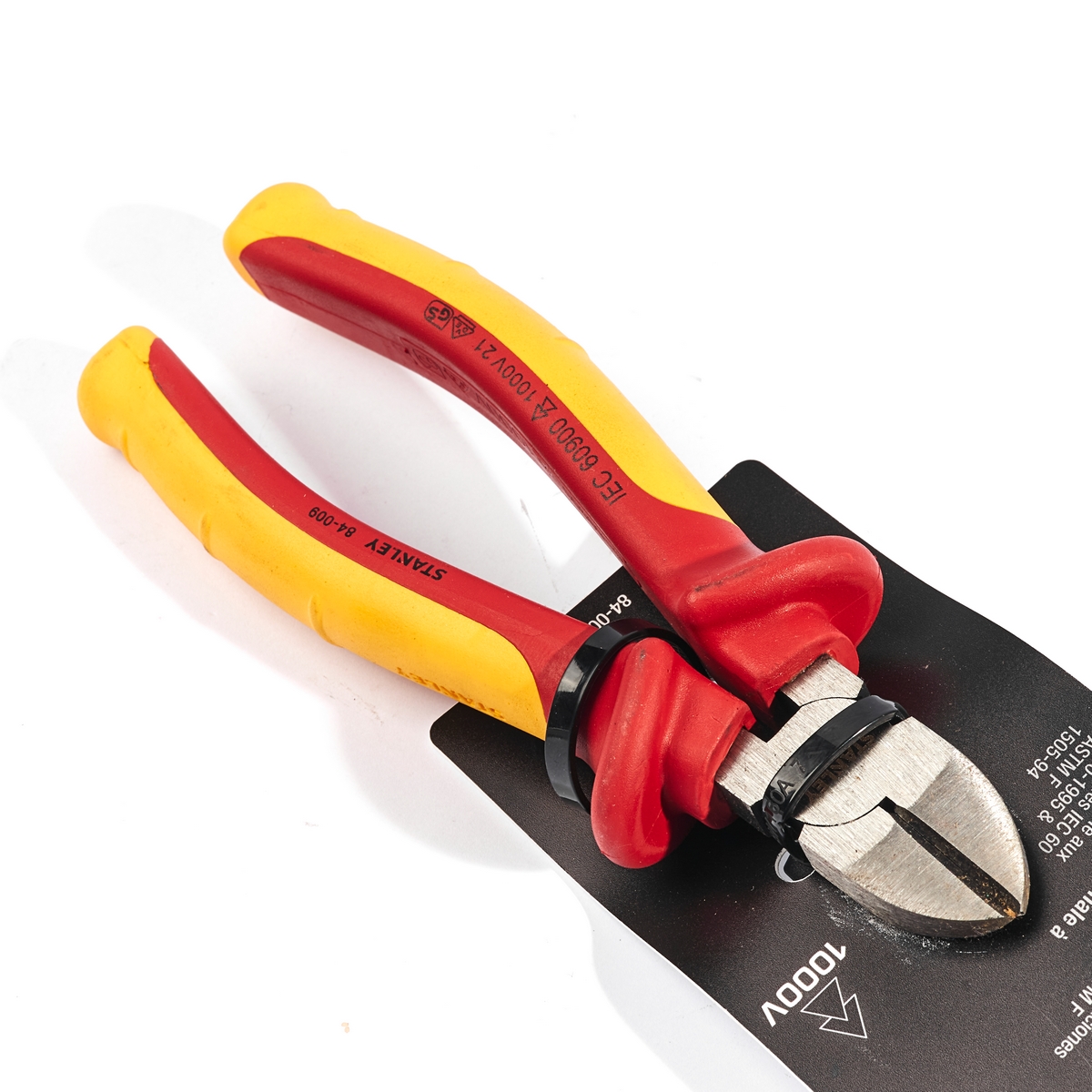คีมหุ้มฉนวน ตัดปากเฉียง 160 มม. STANLEY รุ่น 84-009 รูปที่ 2