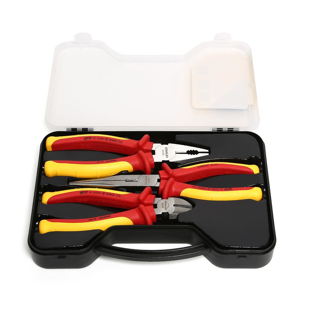 ชุดคีมหุ้มฉนวนไฟฟ้า 3 ชิ้น STANLEY รุ่น 84-011 รูปที่ 2