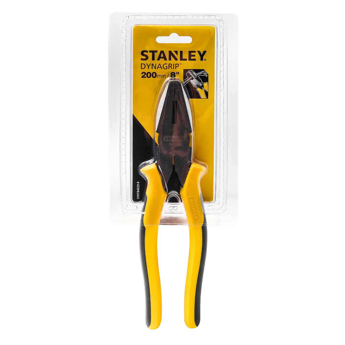 คีมปากตรง/จิ้งจก DYNAGRIP 8" STANLEY รุ่น STHT84029-8 ราคา ฿258
