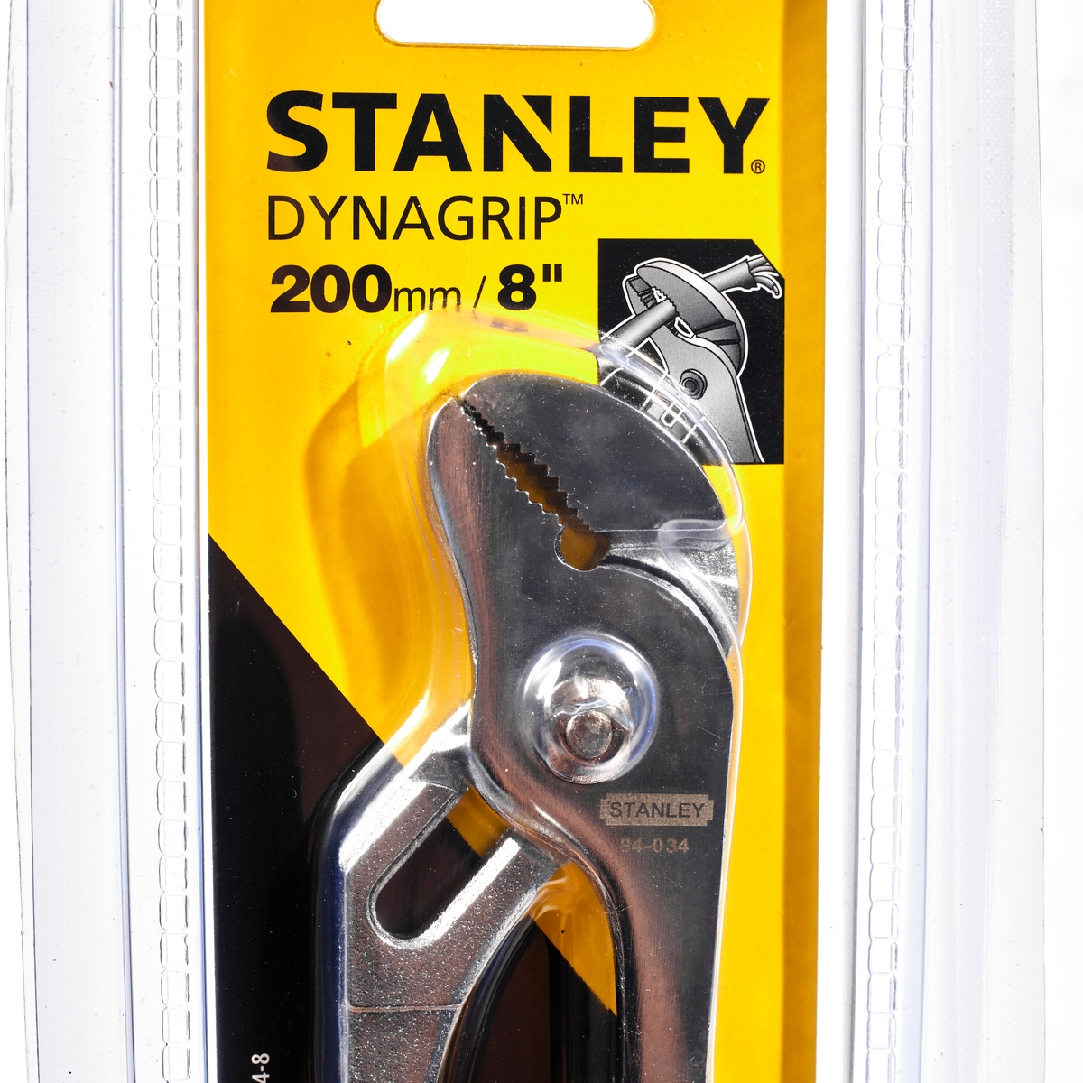 คีมคอม้า ยาว 8" ปากอ้า 1.5" STANLEY รุ่น STHT84034-8 รูปที่ 2