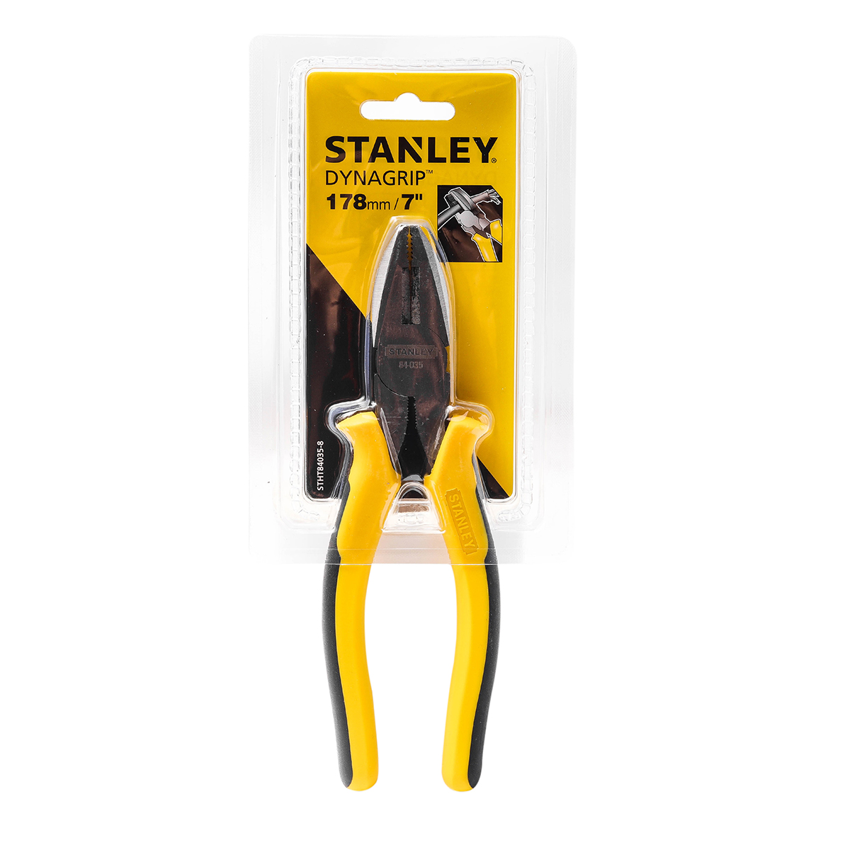 คีมปากตรง/จิ้งจก DYNAGRIP 7" STANLEY รุ่น STHT84035-8 ราคา ฿222