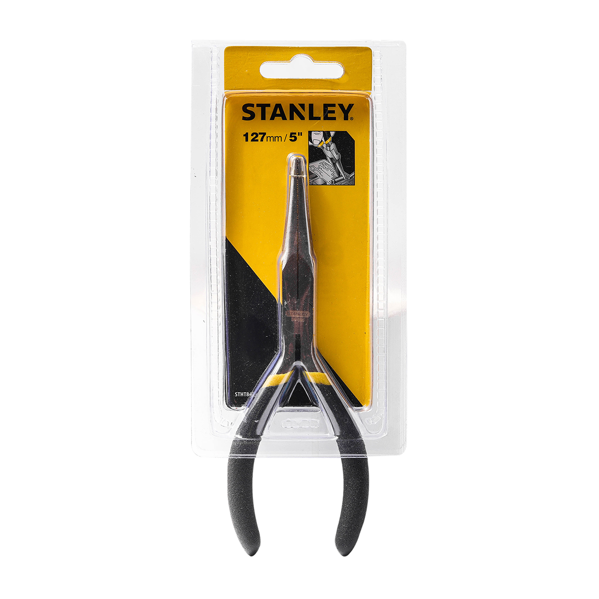 คีมปากเข็ม ด้ามหุ้มยาง 5" STANLEY รุ่น STHT84096-8 ราคา ฿143