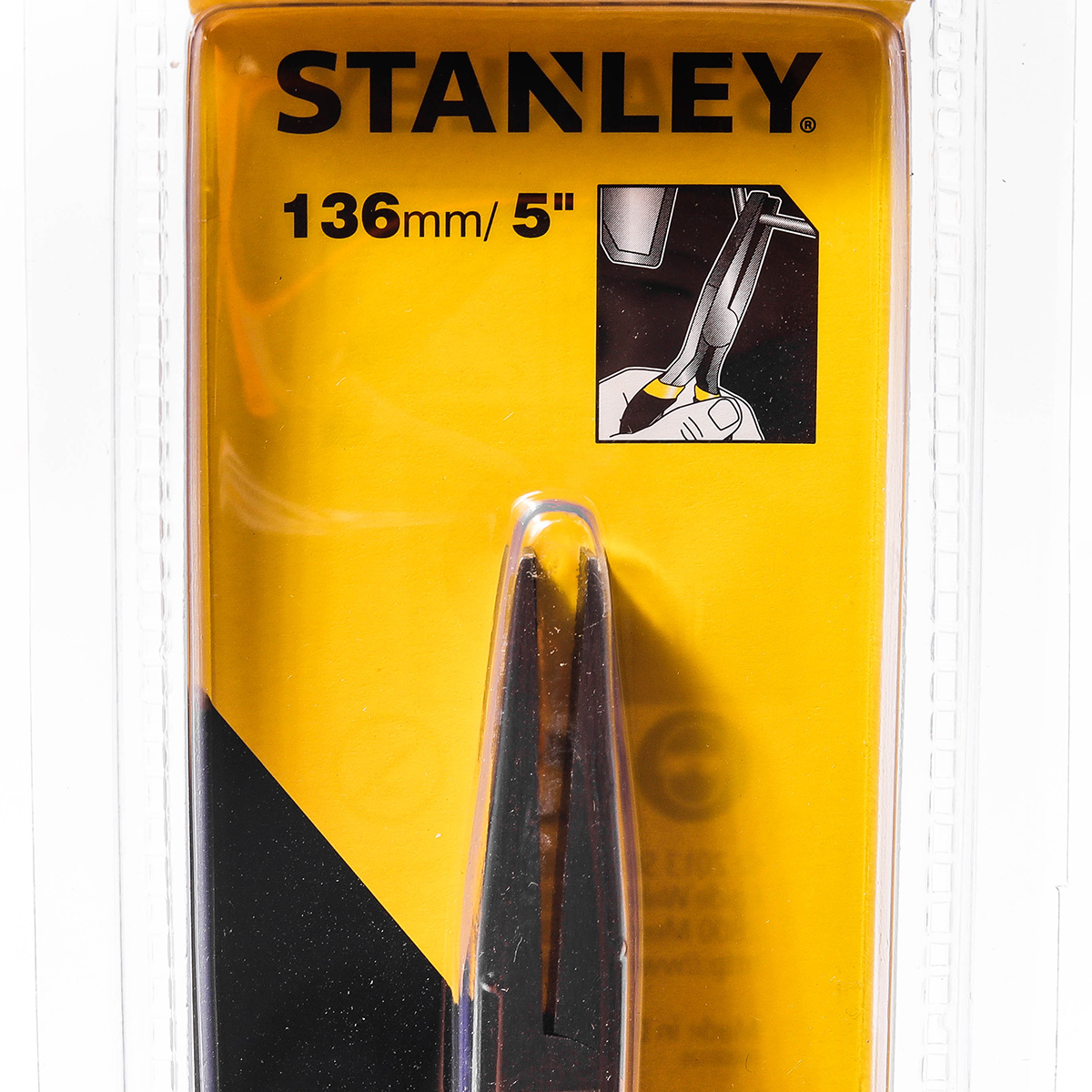 คีมปากแบน ด้ามหุ้มยาง 5" STANLEY รุ่น STHT84122-8 รูปที่ 4