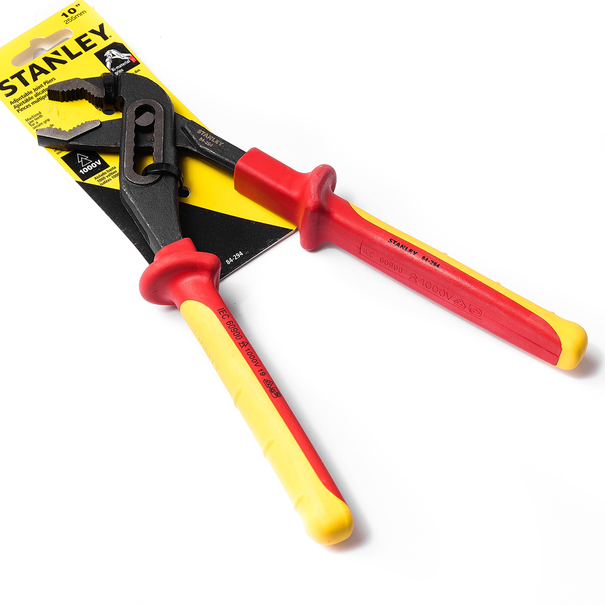 คีมหุ้มฉนวน คอม้า(คอเลื่อน) 10" STANLEY รุ่น 84-294 รูปที่ 3