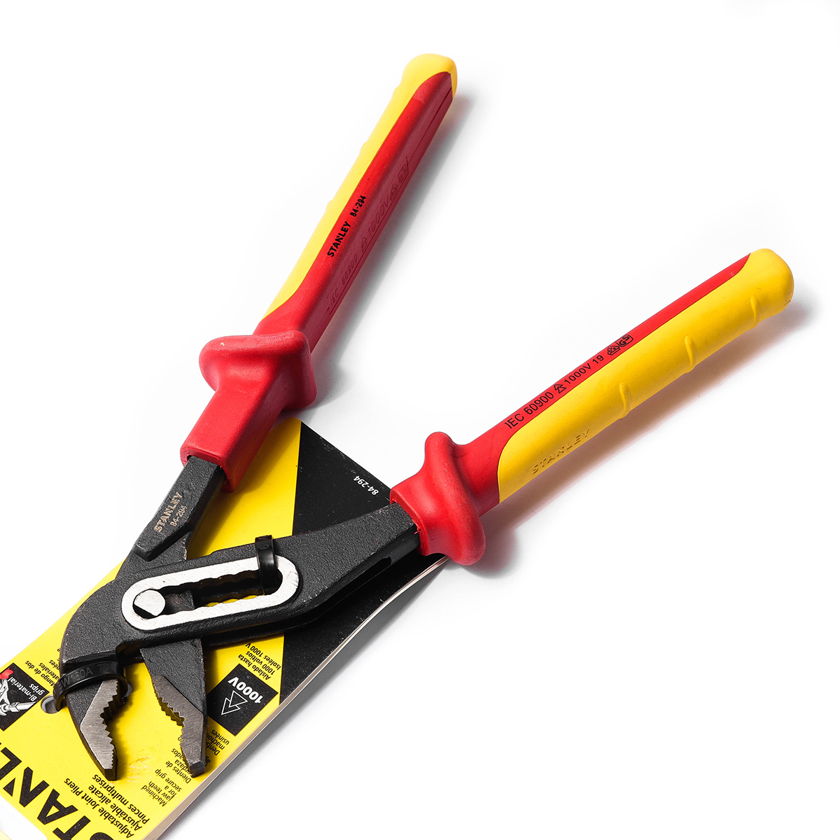 คีมหุ้มฉนวน คอม้า(คอเลื่อน) 10" STANLEY รุ่น 84-294 รูปที่ 2