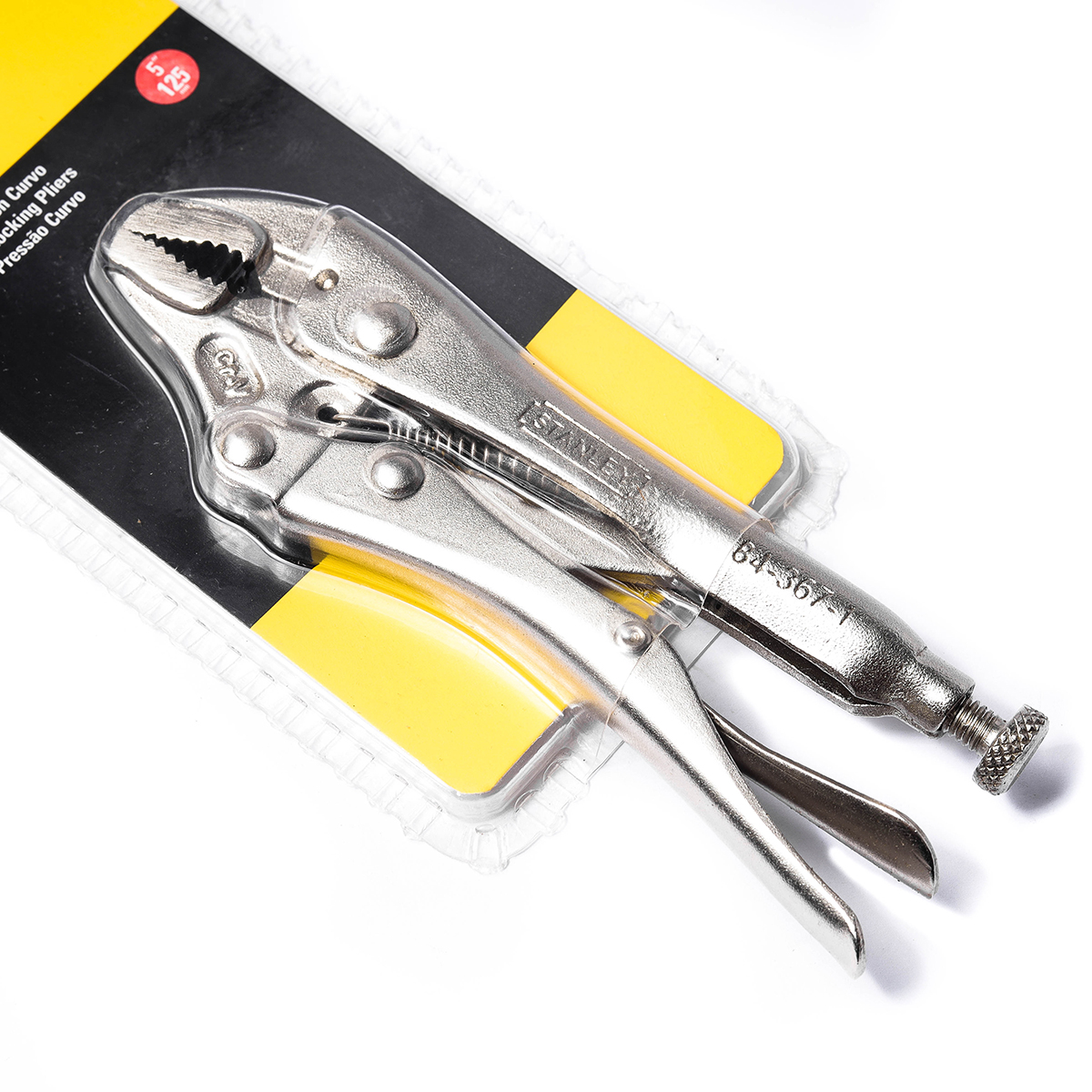 คีมล็อคมาตรฐาน ปากโค้ง 5" STANLEY รุ่น 84-367-1-S รูปที่ 3