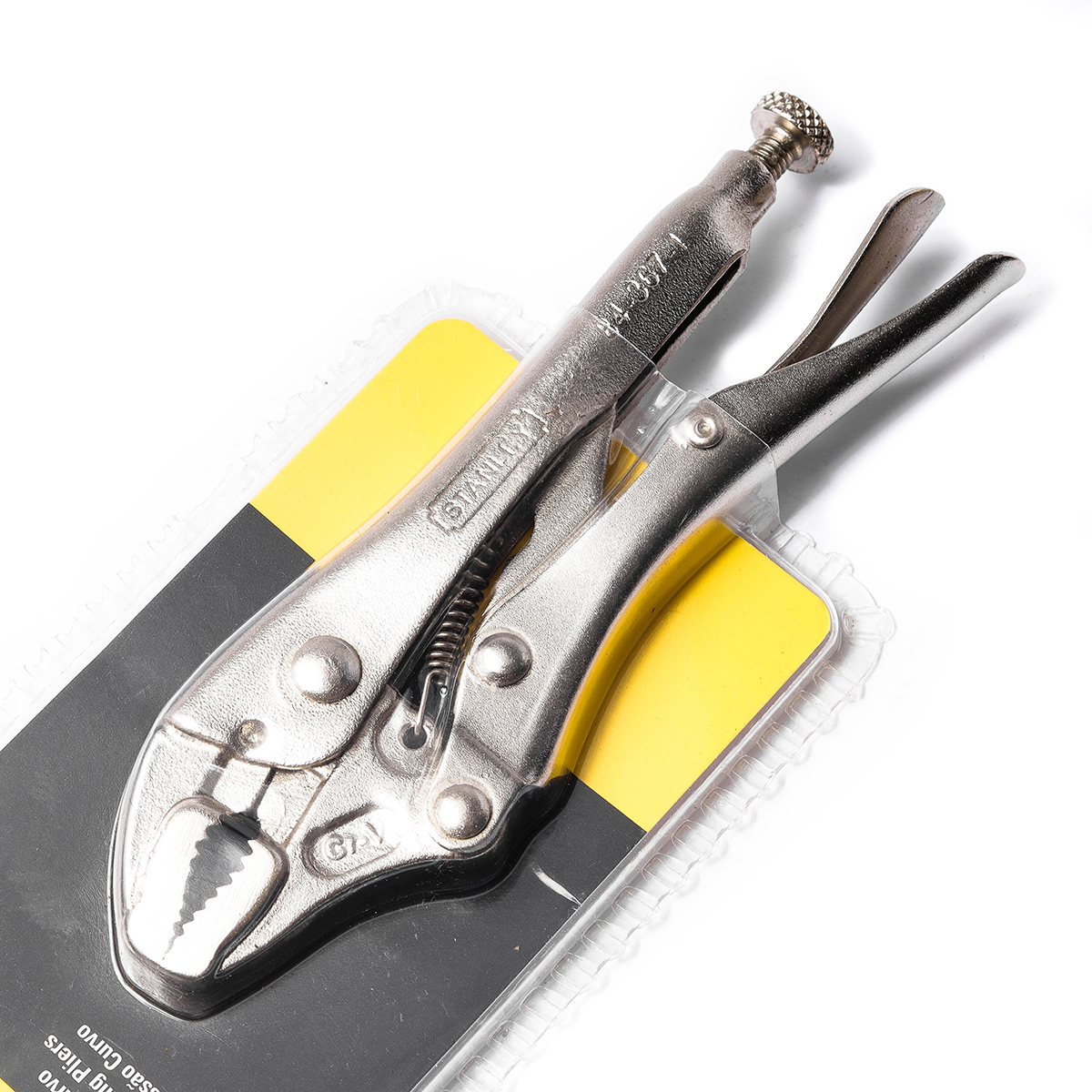 คีมล็อคมาตรฐาน ปากโค้ง 5" STANLEY รุ่น 84-367-1-S รูปที่ 2