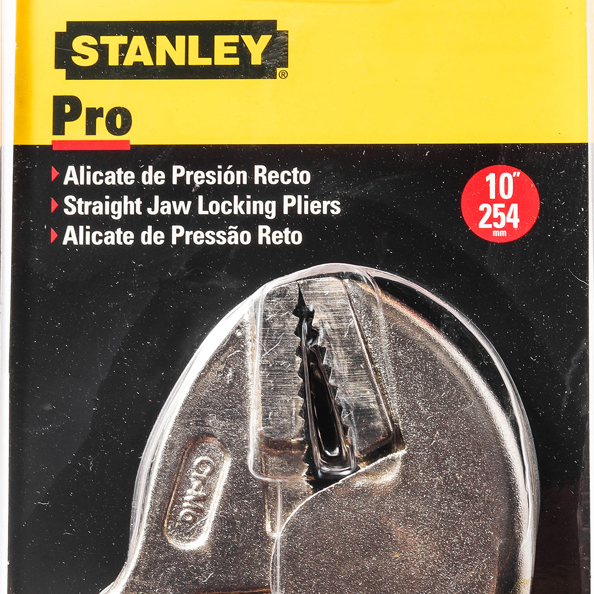 คีมล็อคด้ามหุ้มยาง ปากตรง 10" STANLEY รุ่น 84-371-1-S รูปที่ 4