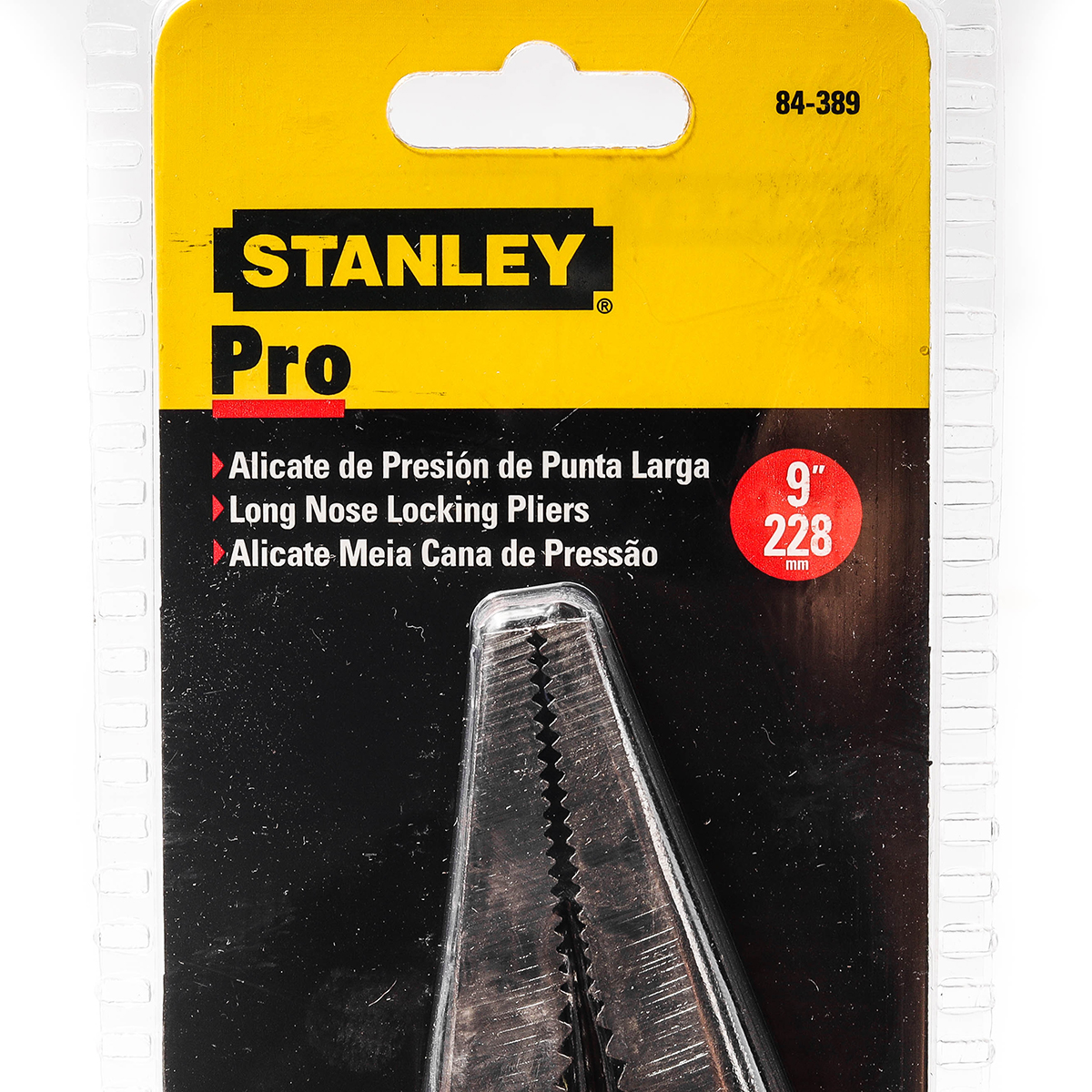 คีมล็อค ด้ามหุ้มยาง ปากแหลม 9" STANLEY รุ่น 84-389-S รูปที่ 4