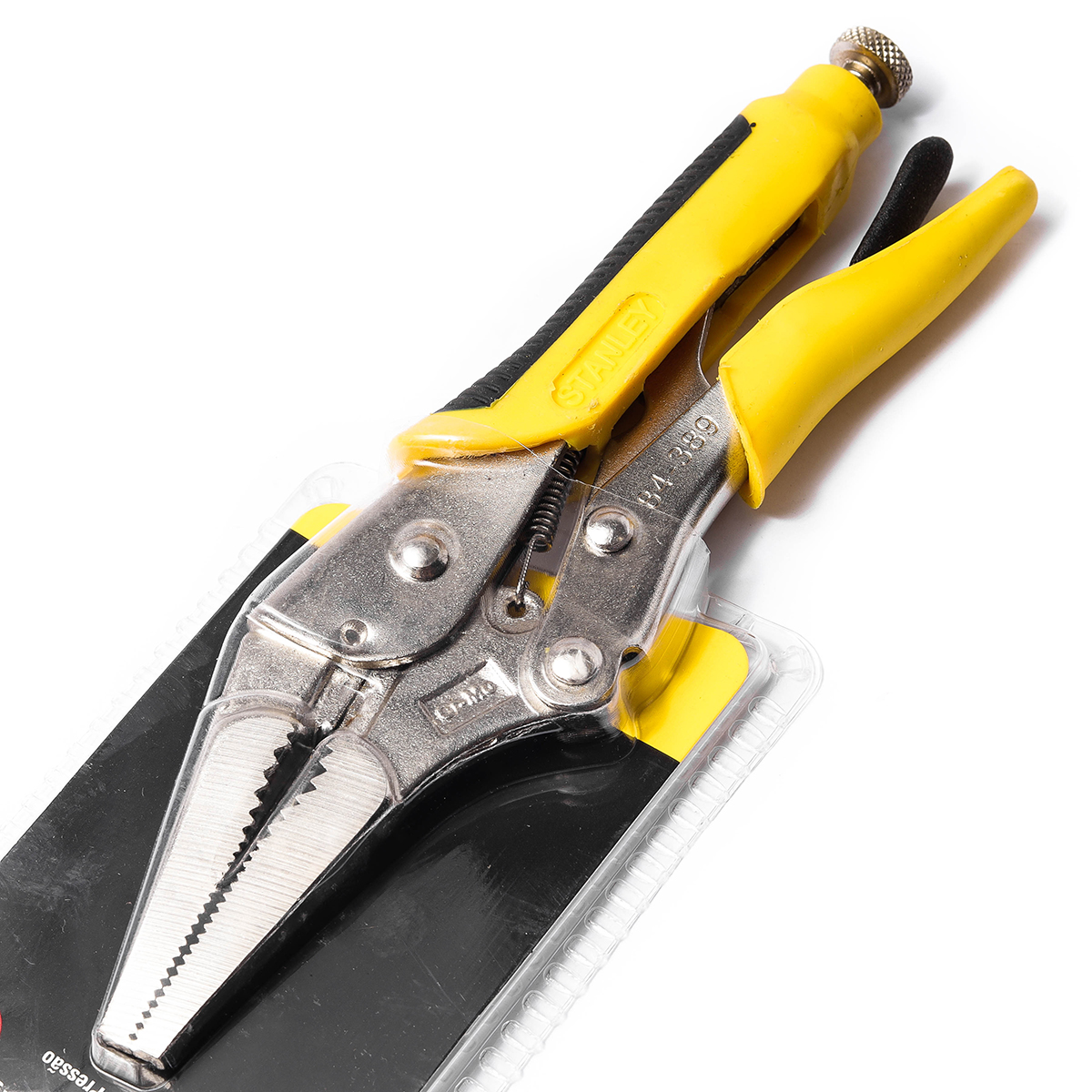 คีมล็อค ด้ามหุ้มยาง ปากแหลม 9" STANLEY รุ่น 84-389-S รูปที่ 2