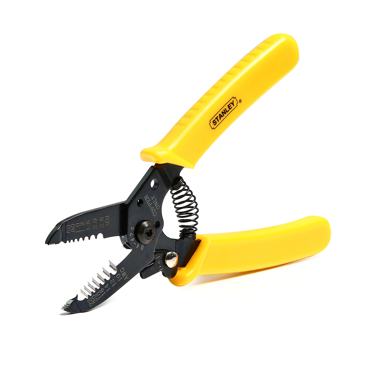 คีมปอกสายไฟ ขนาด 0.6-2.6 มม. STANLEY รุ่น 84-475-22 ราคา ฿297
