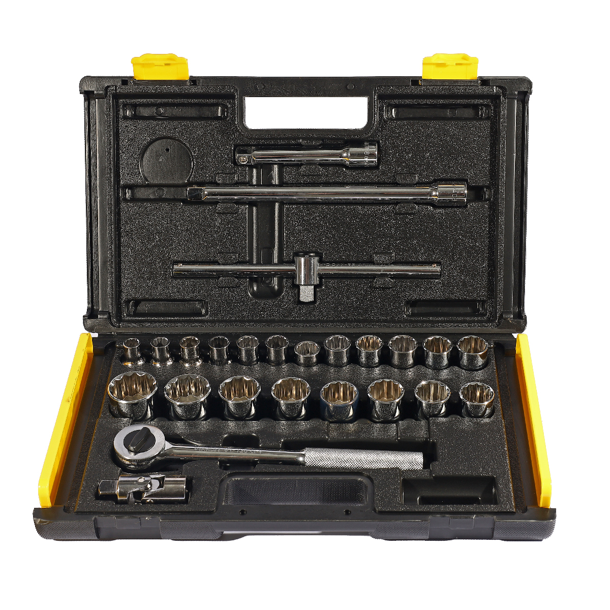 ชุดลูกบ็อกซ์ 1/2" 12 เหลี่ยม 26 ชิ้น STANLEY รุ่น 86-477 รูปที่ 2