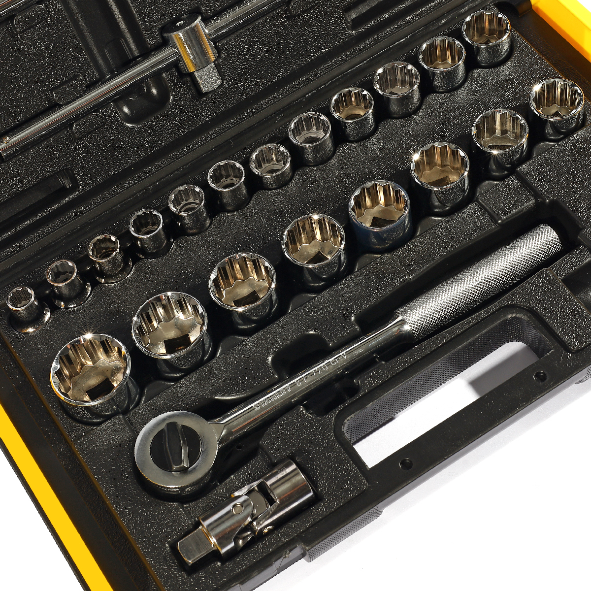 ชุดลูกบ็อกซ์ 1/2" 12 เหลี่ยม 26 ชิ้น STANLEY รุ่น 86-477 รูปที่ 3