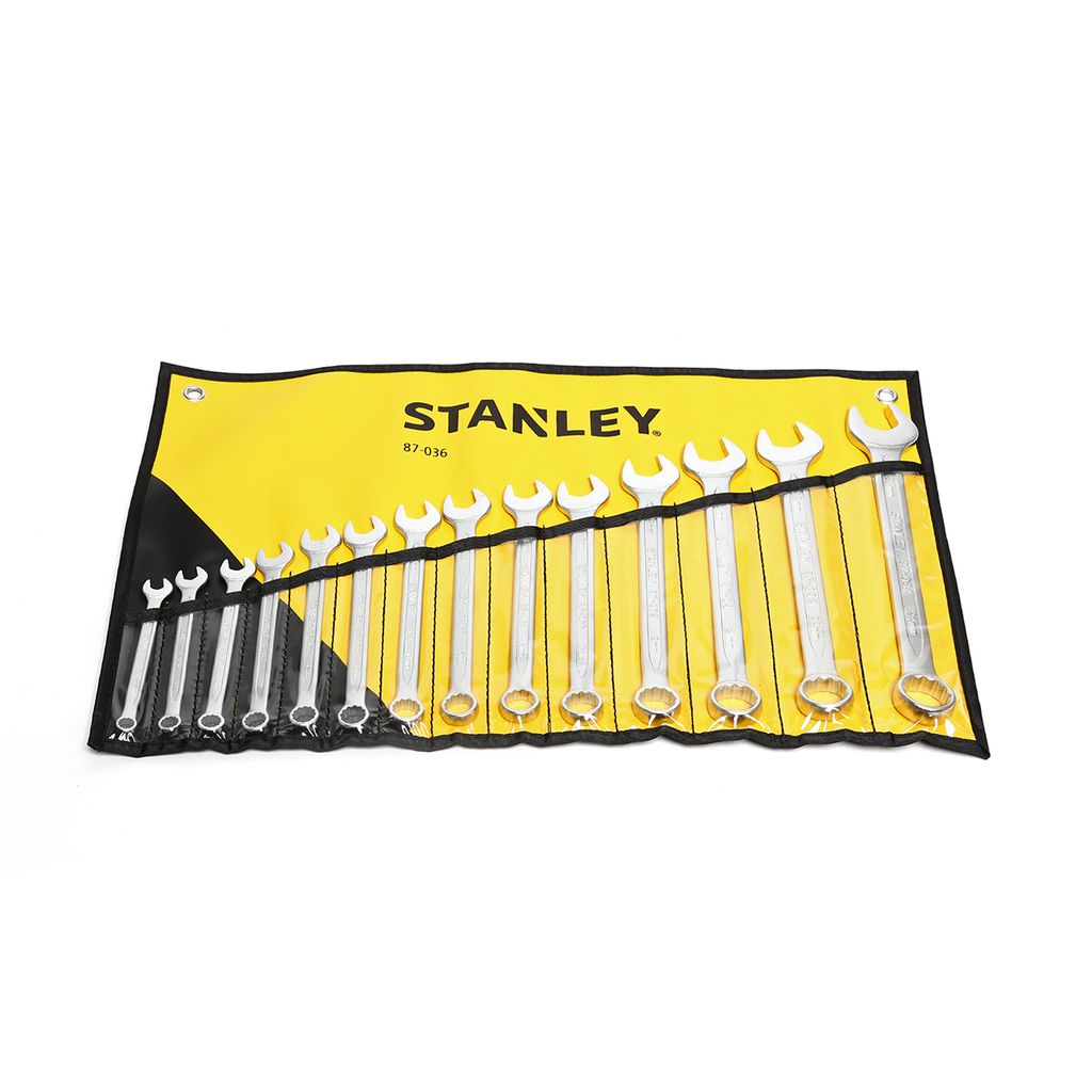 ชุดประแจแหวนข้างปากตาย 14 ชิ้น 8-24 มม. STANLEY รุ่น 87-036 รูปที่ 2