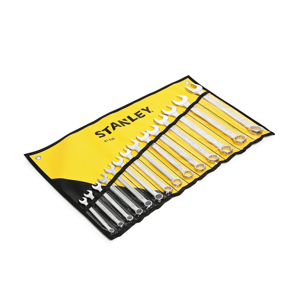 ชุดประแจแหวนข้างปากตาย 14 ชิ้น 8-24 มม. STANLEY รุ่น 87-036 ราคา ฿2,255