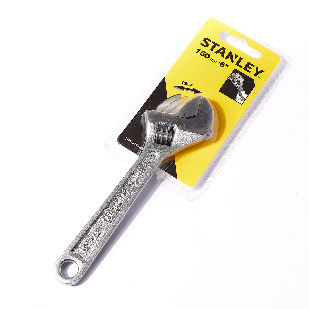 ประแจเลื่อน 6"/150 มม STANLEY รุ่น STMT87431-8 ราคา ฿165
