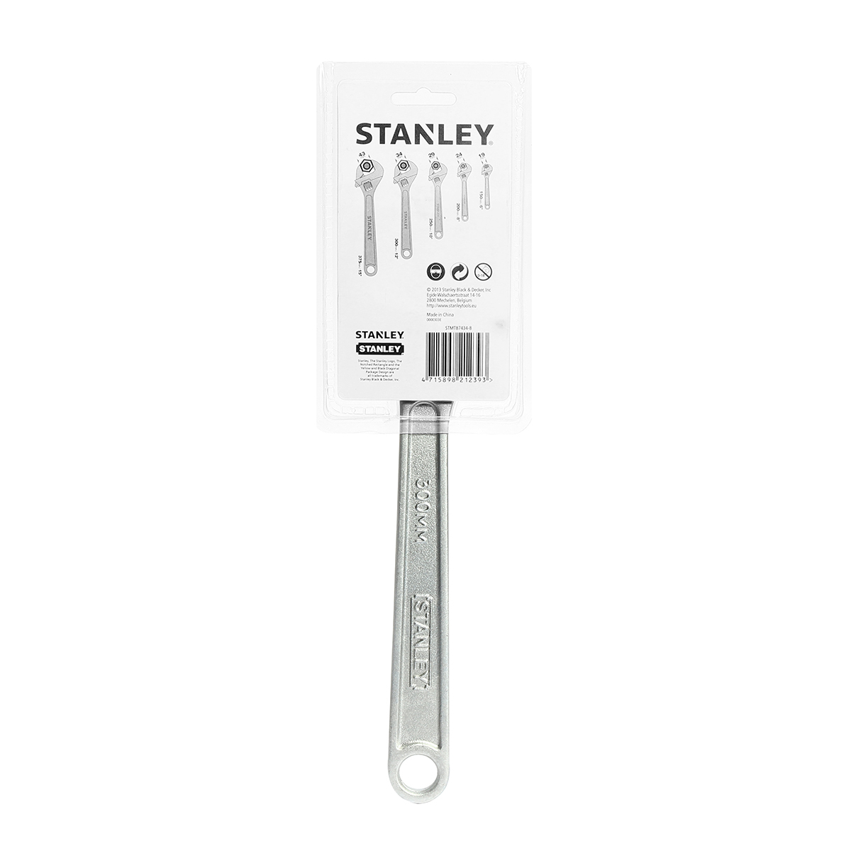 ประแจเลื่อน 12"/300 มม. STANLEY รุ่น STMT87434-8 รูปที่ 2