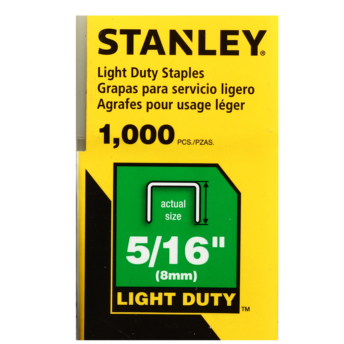 ลวดเย็บ TYPE A 8 มม. 1000 ลูก STANLEY รุ่น 1-TRA205T รูปที่ 3