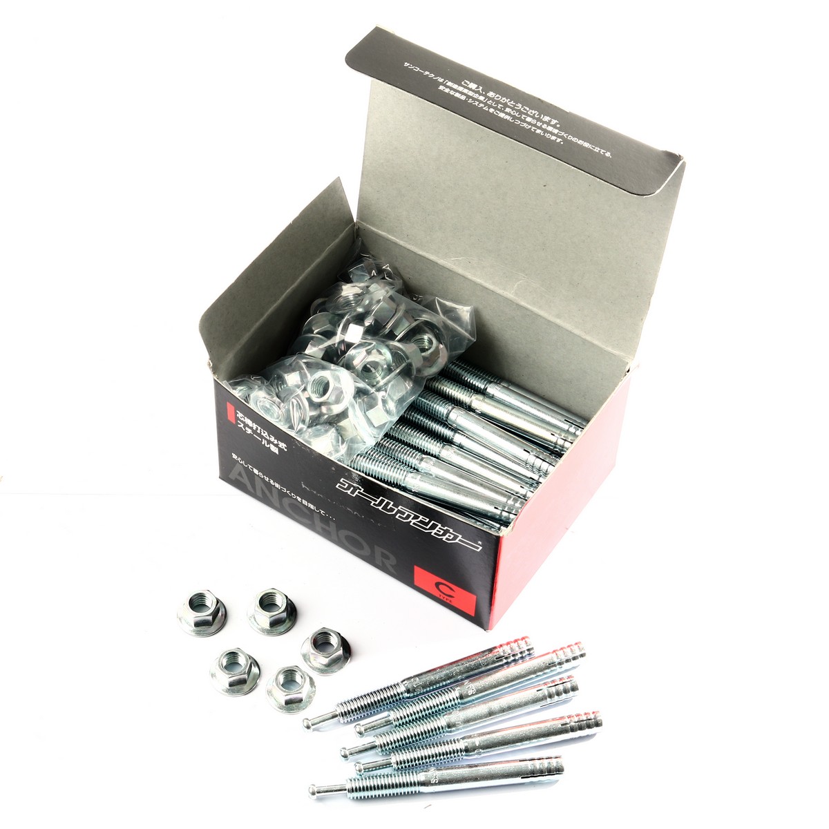 พุกตะปู SANKO C-TYPE M10X90 ราคา ฿14.76