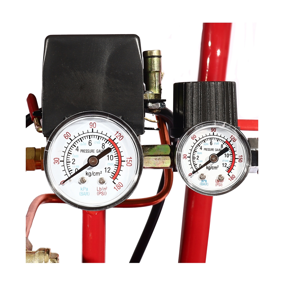 POLO Air Compressor 3 HP 1-Phase 220V 24L, Model S371-SGBM9031 photo 4