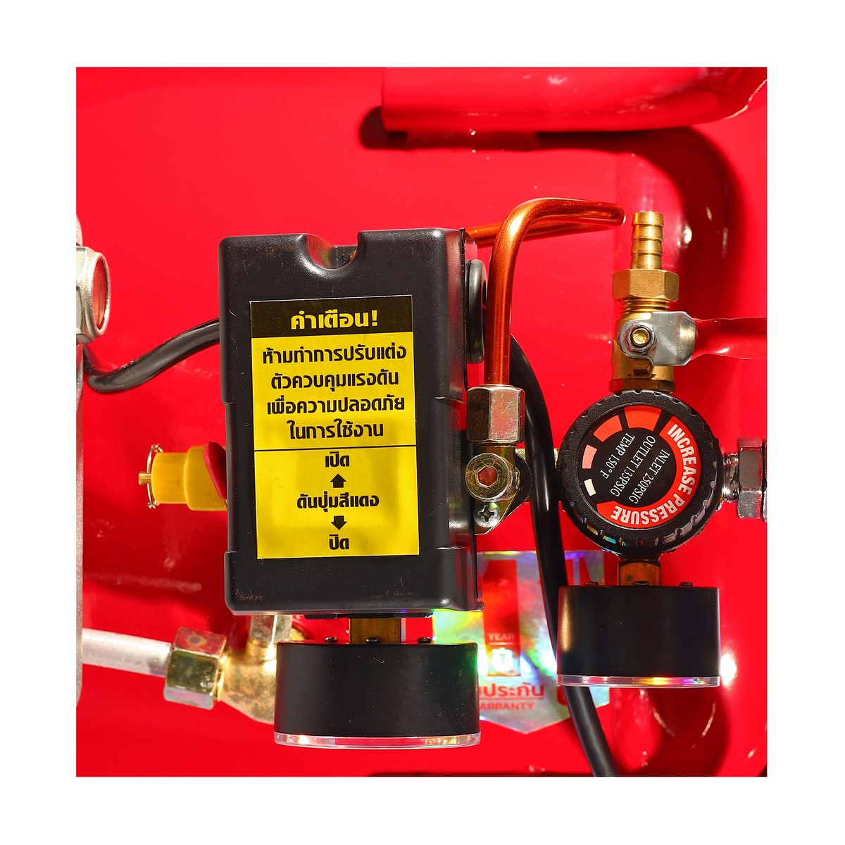 POLO Air Compressor 3 HP 1-Phase 220V 50L, Model S371-SGBM9033 photo 5