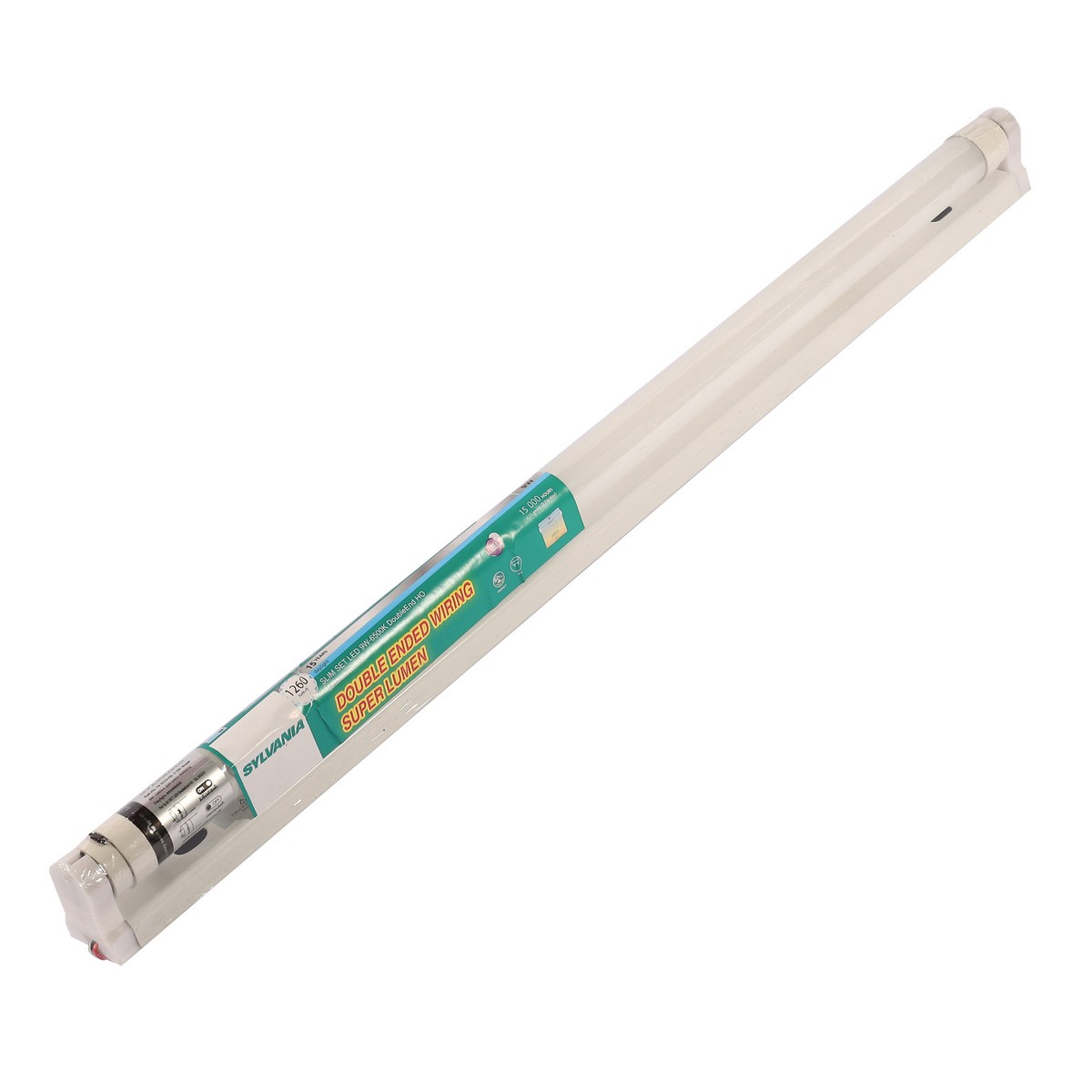 ชุดรางไฟพร้อมหลอด LED T8 9W DOUBLEEND HO SYLVANIA ราคา ฿110.4