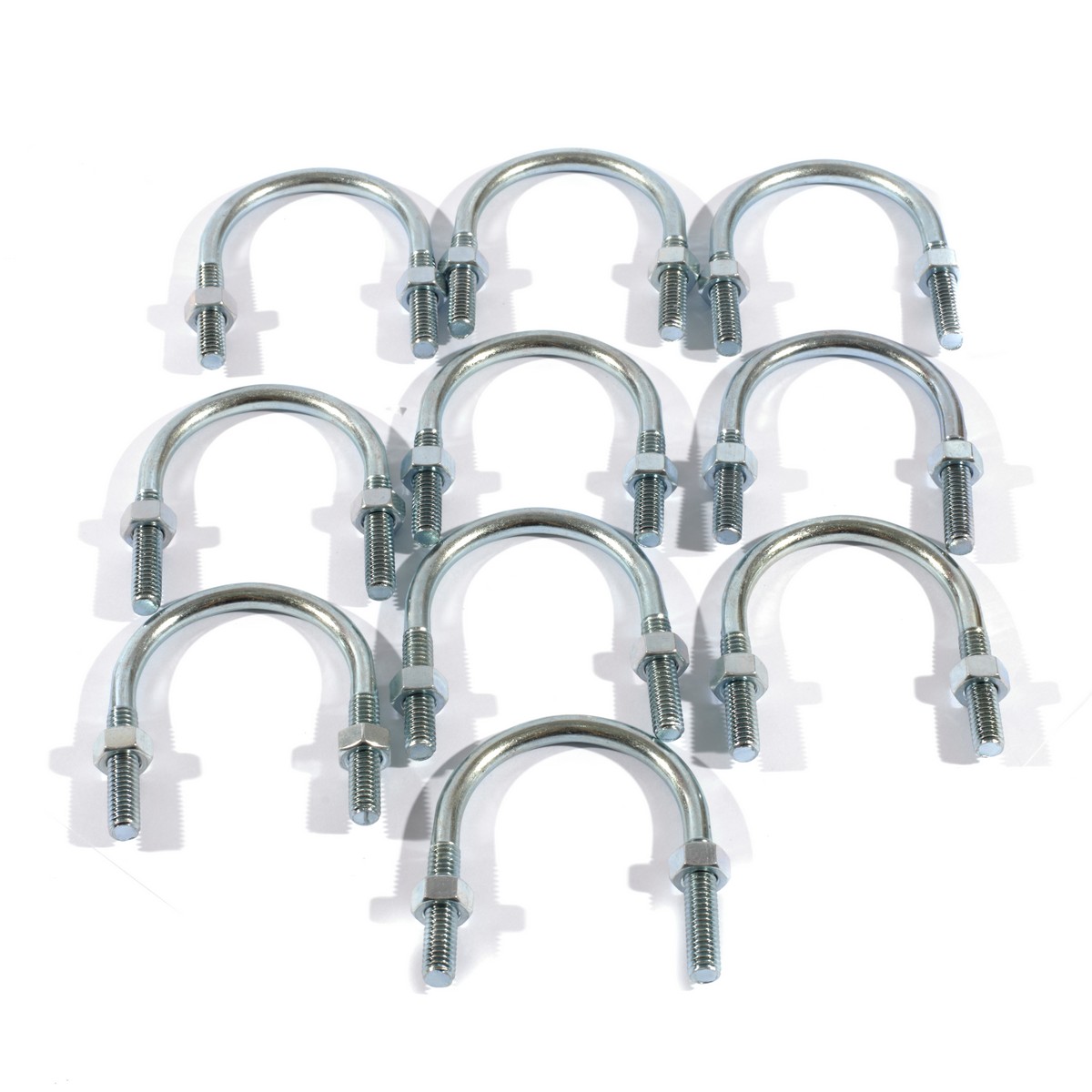 ยูโบลท์เหล็ก1-1/2" นอต 2 ตัว(10PCS/SET) SET รูปที่ 2