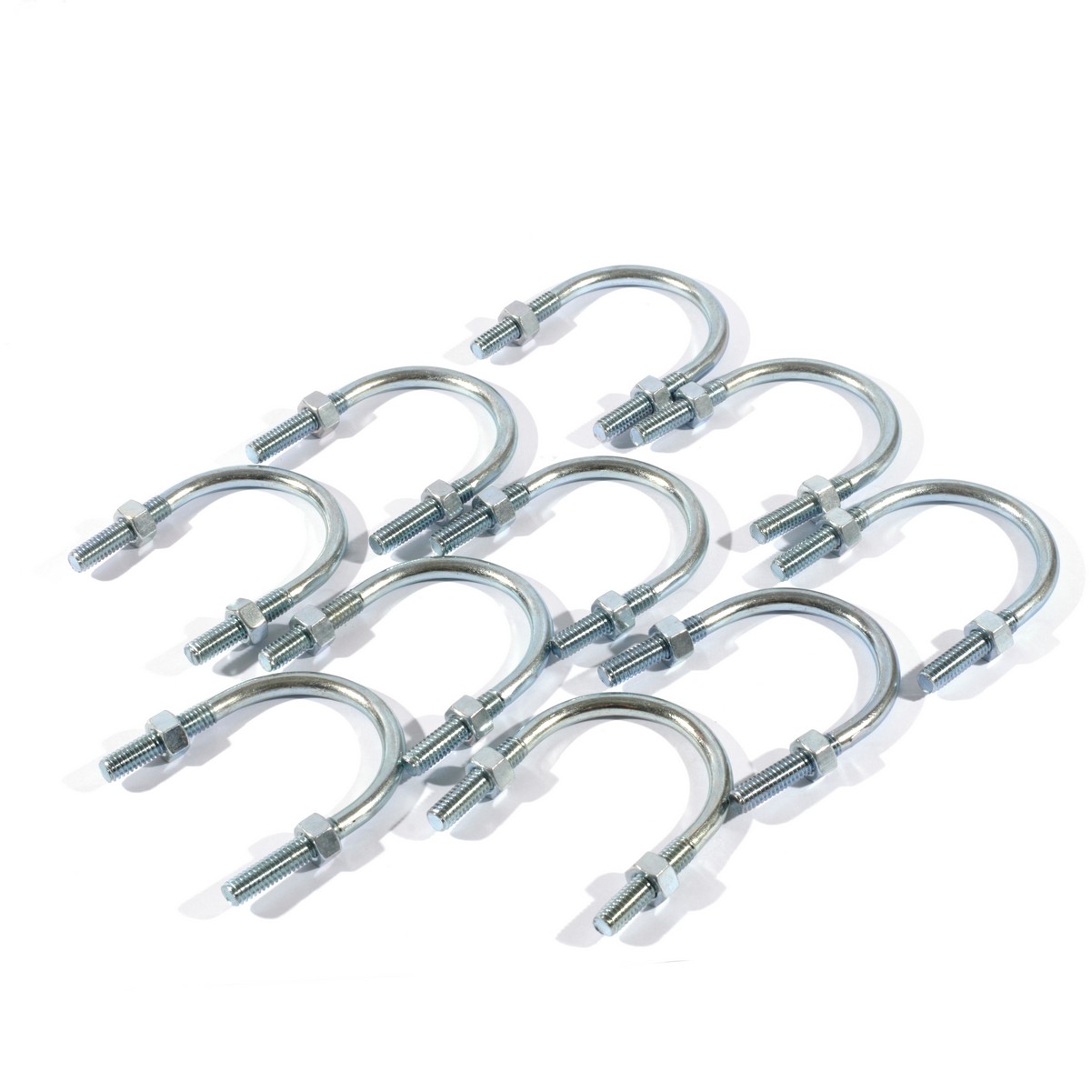 ยูโบลท์เหล็ก1-1/2" นอต 2 ตัว(10PCS/SET) SET ราคา ฿60