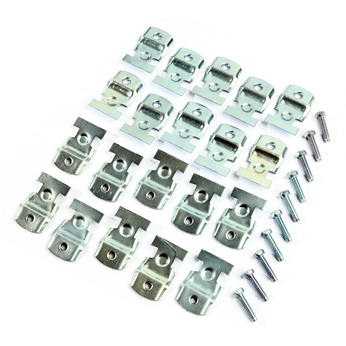 แคล้มประกับ EMT 1/2" ขาว (10 SET/PAC) SET ราคา ฿54